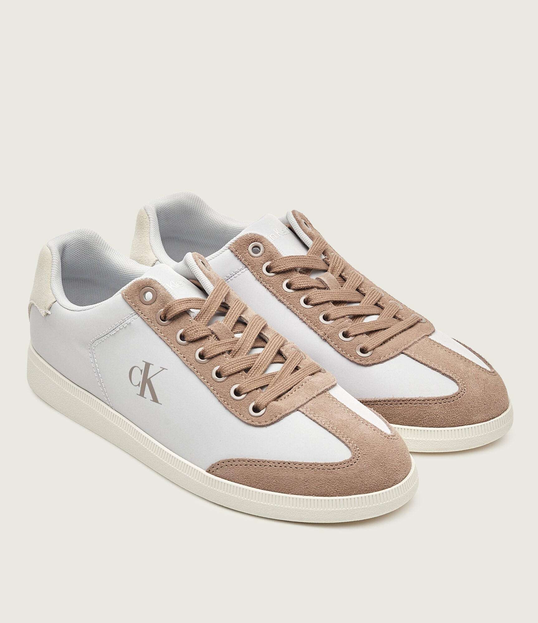 Calvin Klein Sneakers LOW CUPSOLE | piele întoarsă