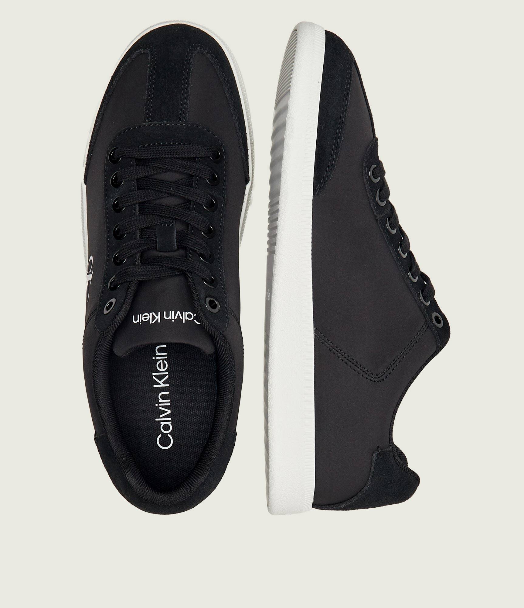 Calvin Klein Sneakers LOW CUPSOLE | piele întoarsă