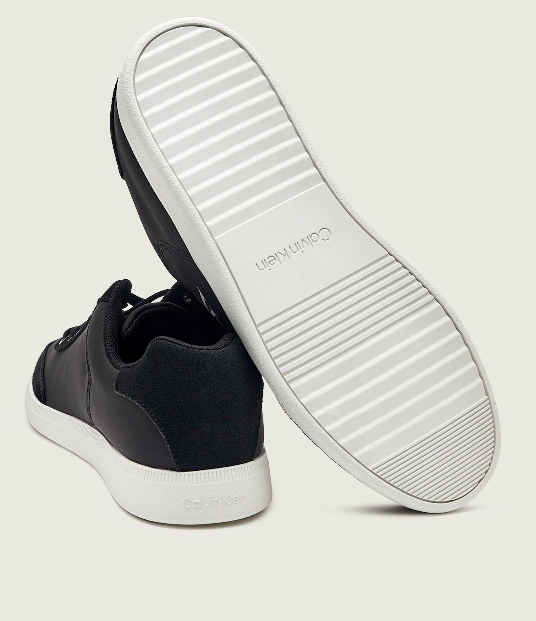 Calvin Klein Sneakers LOW CUPSOLE | piele întoarsă