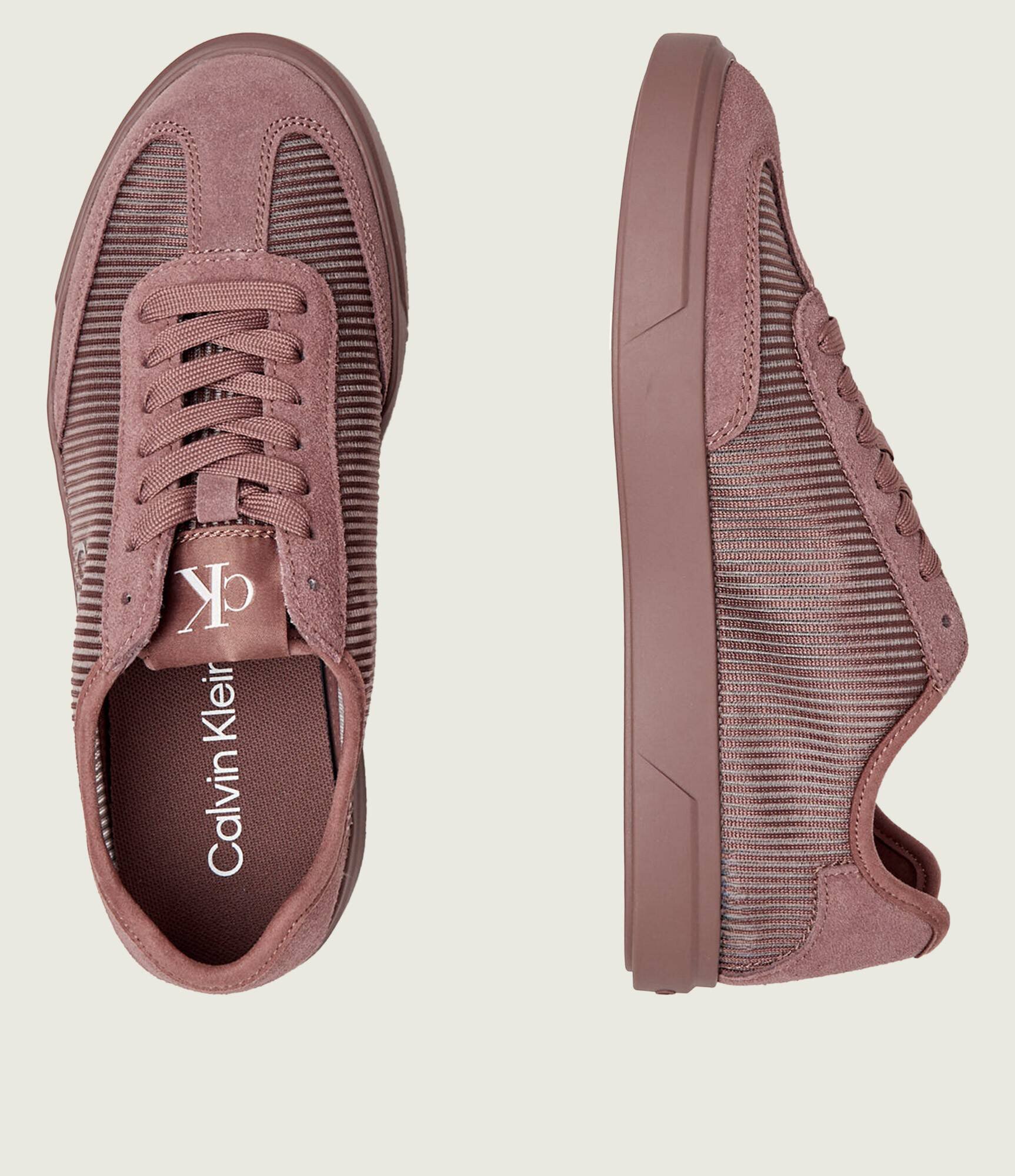 Calvin Klein Sneakers Low Pro Cupsole | piele întoarsă
