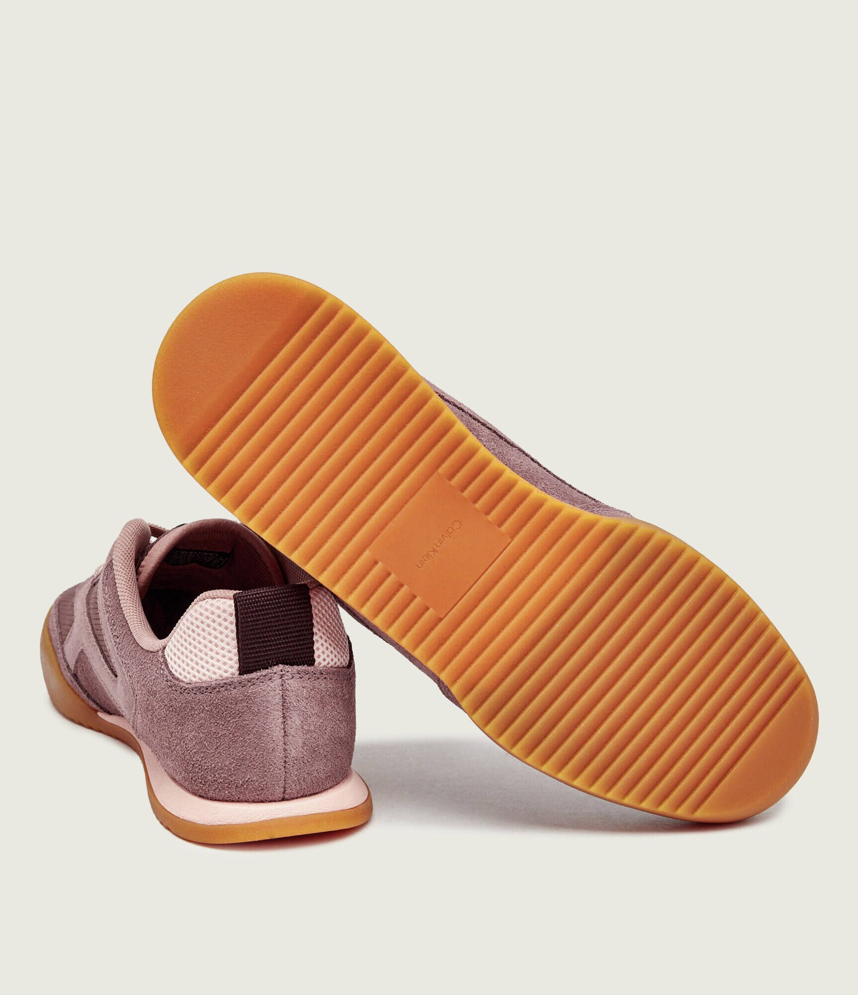 Calvin Klein Sneakers Low Pro Runner | piele întoarsă