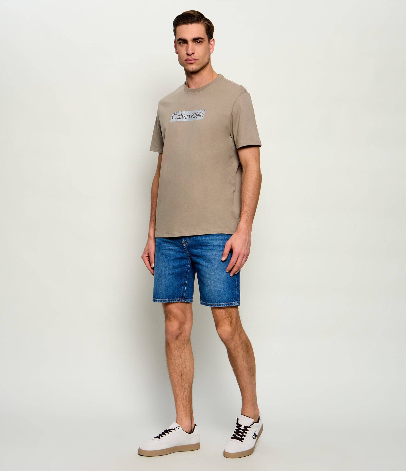 Calvin Klein Sneakers | piele întoarsă