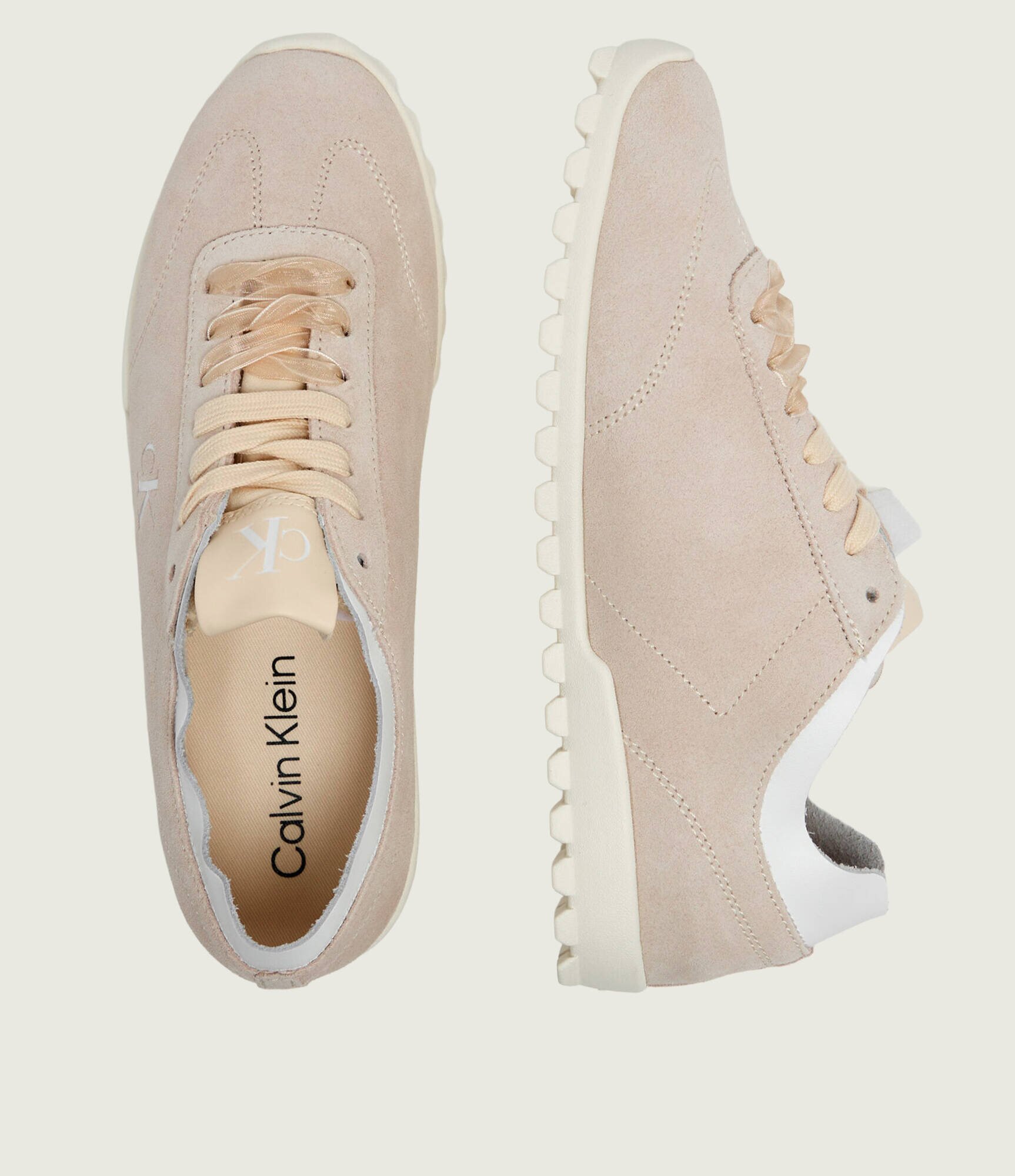 Calvin Klein Sneakers | piele întoarsă