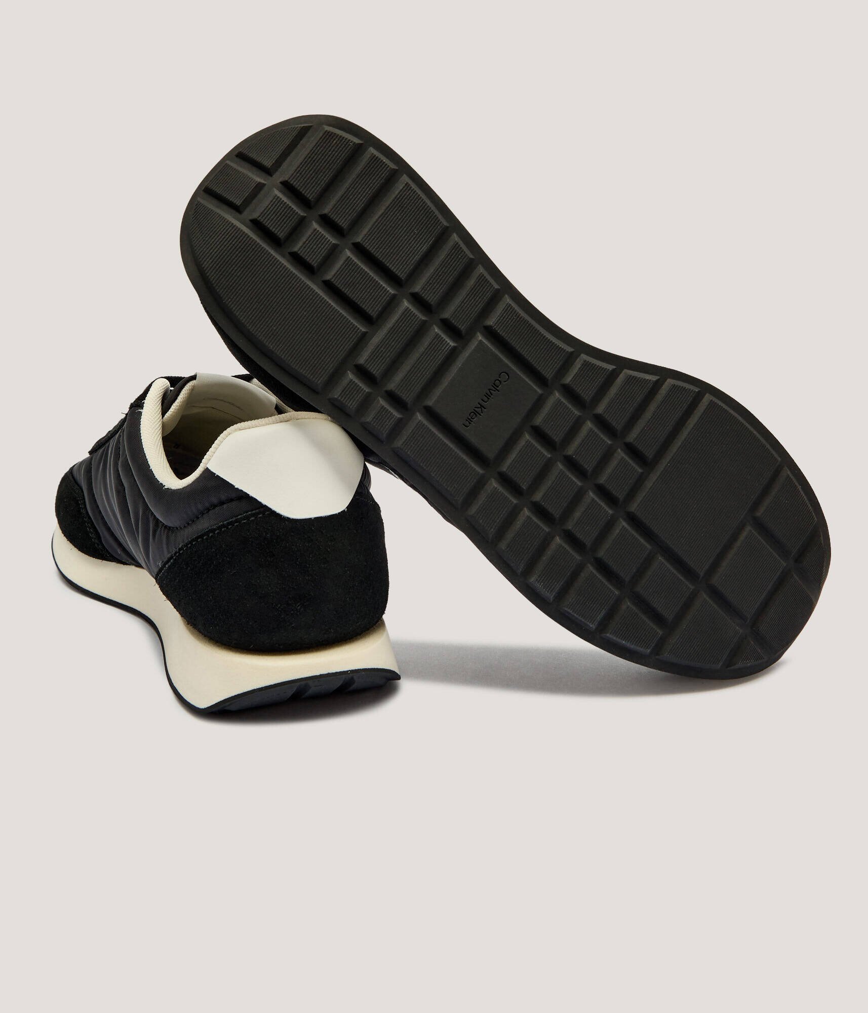 Calvin Klein Sneakers RETRO | piele întoarsă
