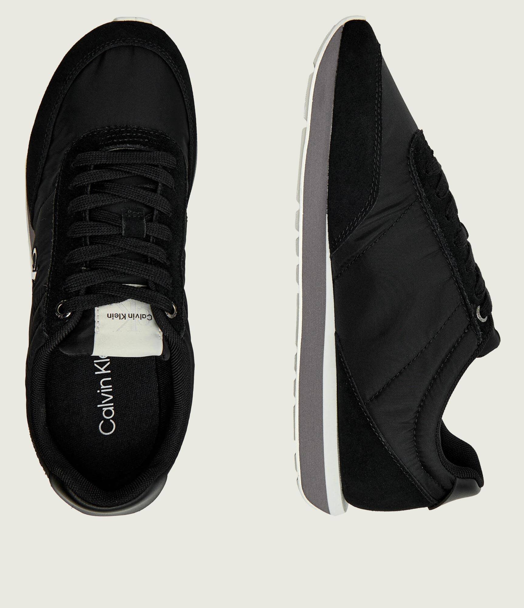 Calvin Klein Sneakers RETRO | piele întoarsă