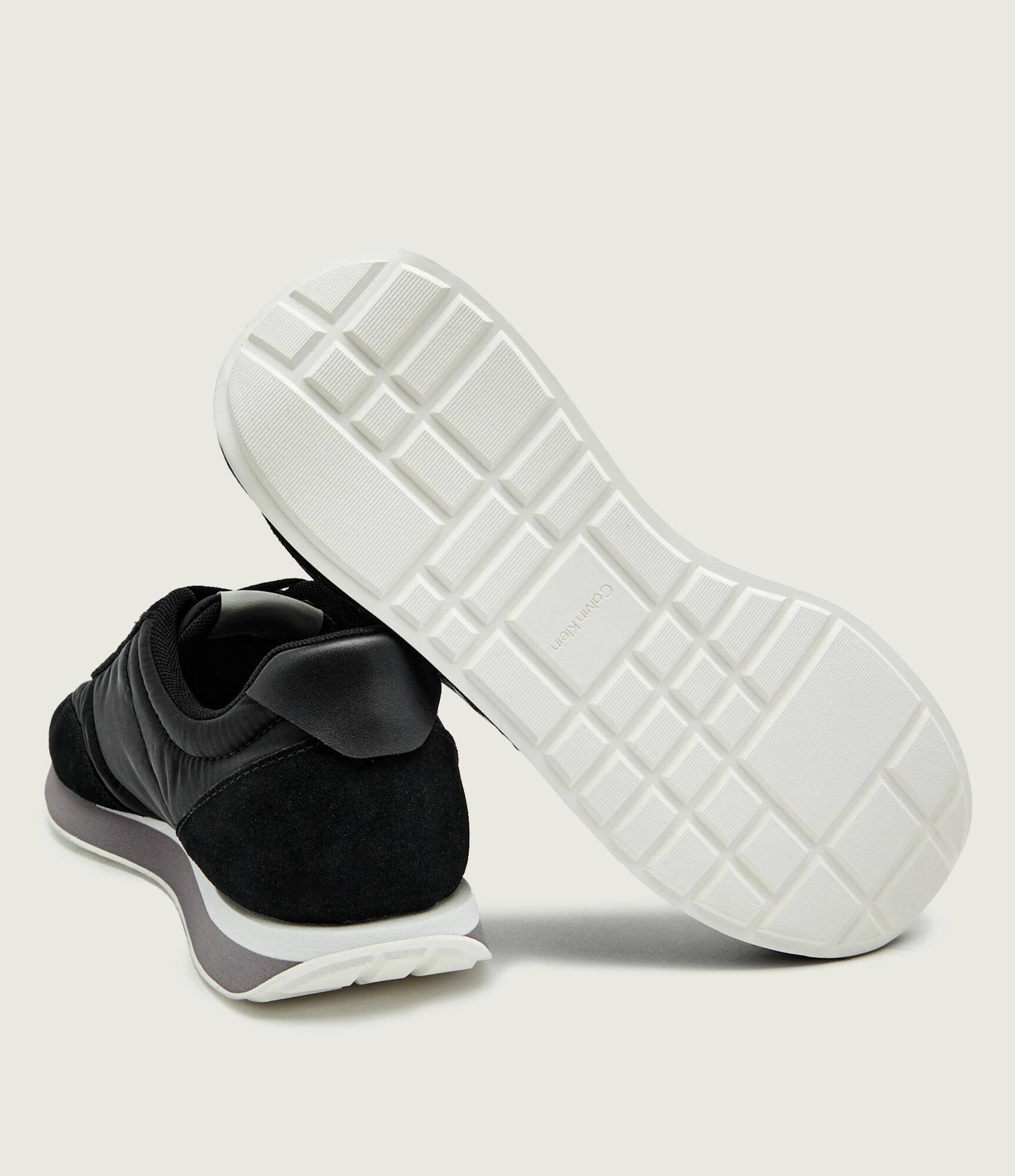 Calvin Klein Sneakers RETRO | piele întoarsă