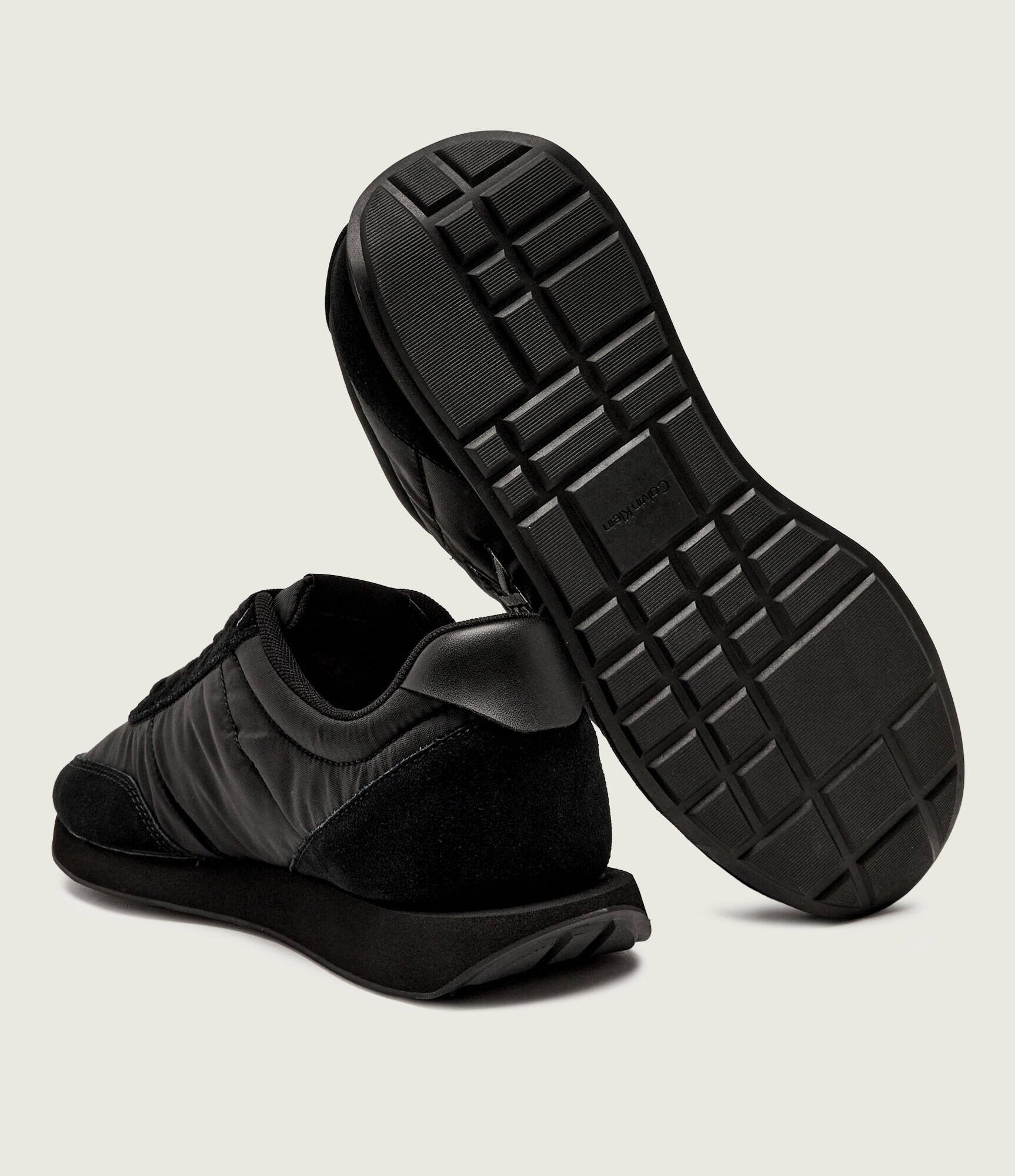 Calvin Klein Sneakers RETRO | piele întoarsă