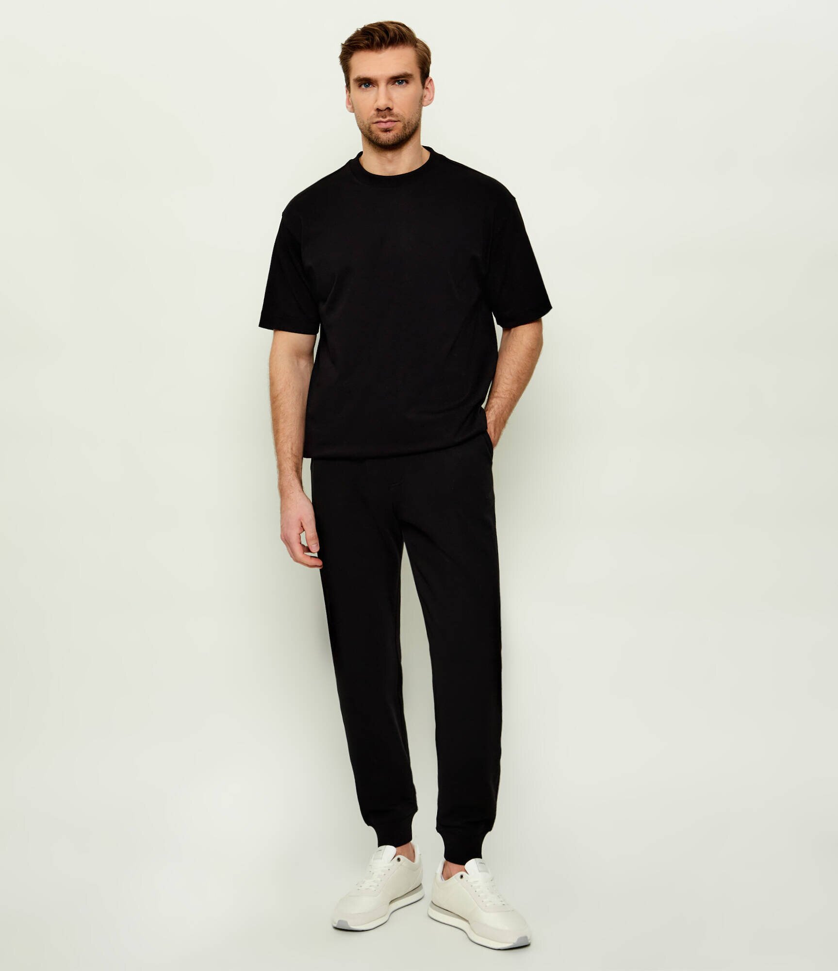 Calvin Klein Sneakers RETRO RUNNER | piele întoarsă