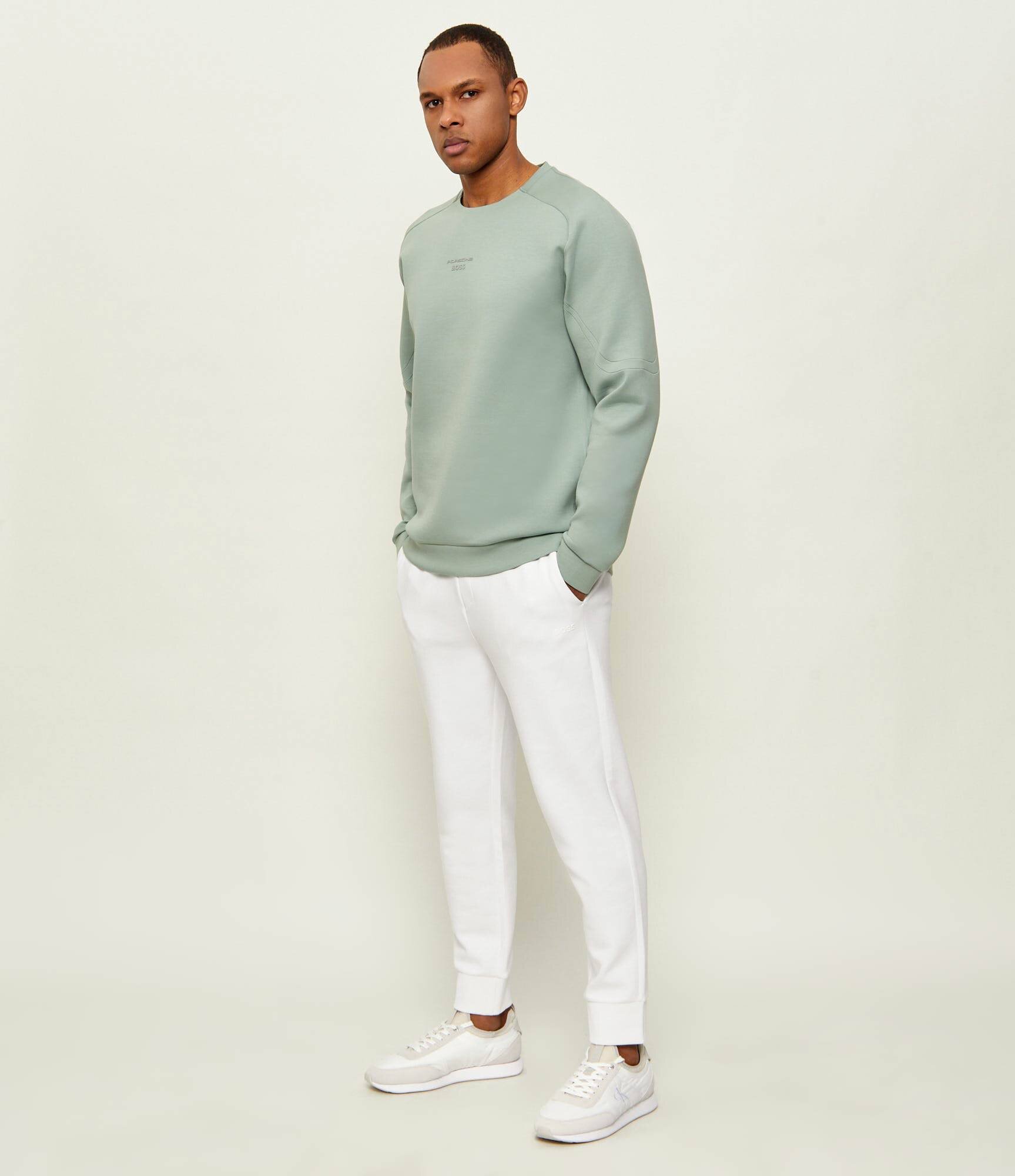 Calvin Klein Sneakers RETRO RUNNER | piele întoarsă