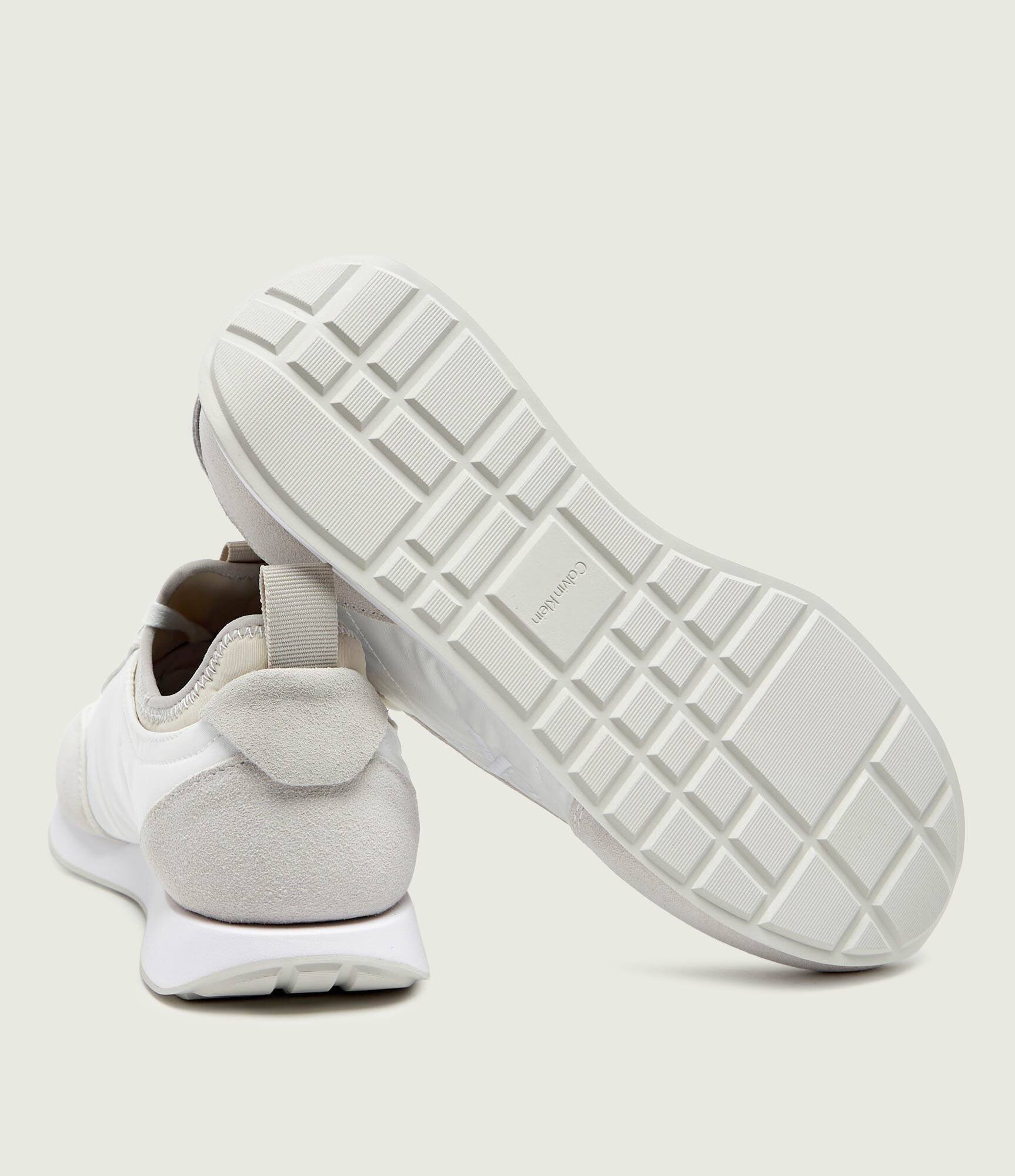 Calvin Klein Sneakers RETRO RUNNER | piele întoarsă