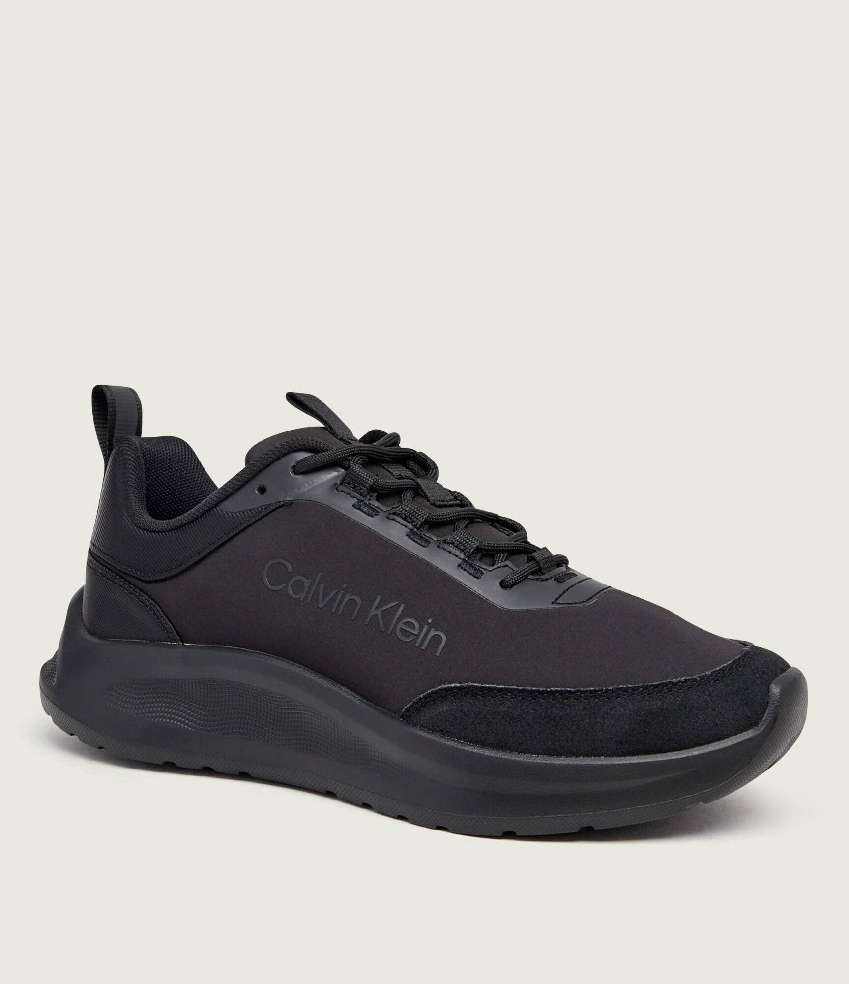 Calvin Klein Sneakers RUNN ESS LACEUP NY-SU | piele întoarsă