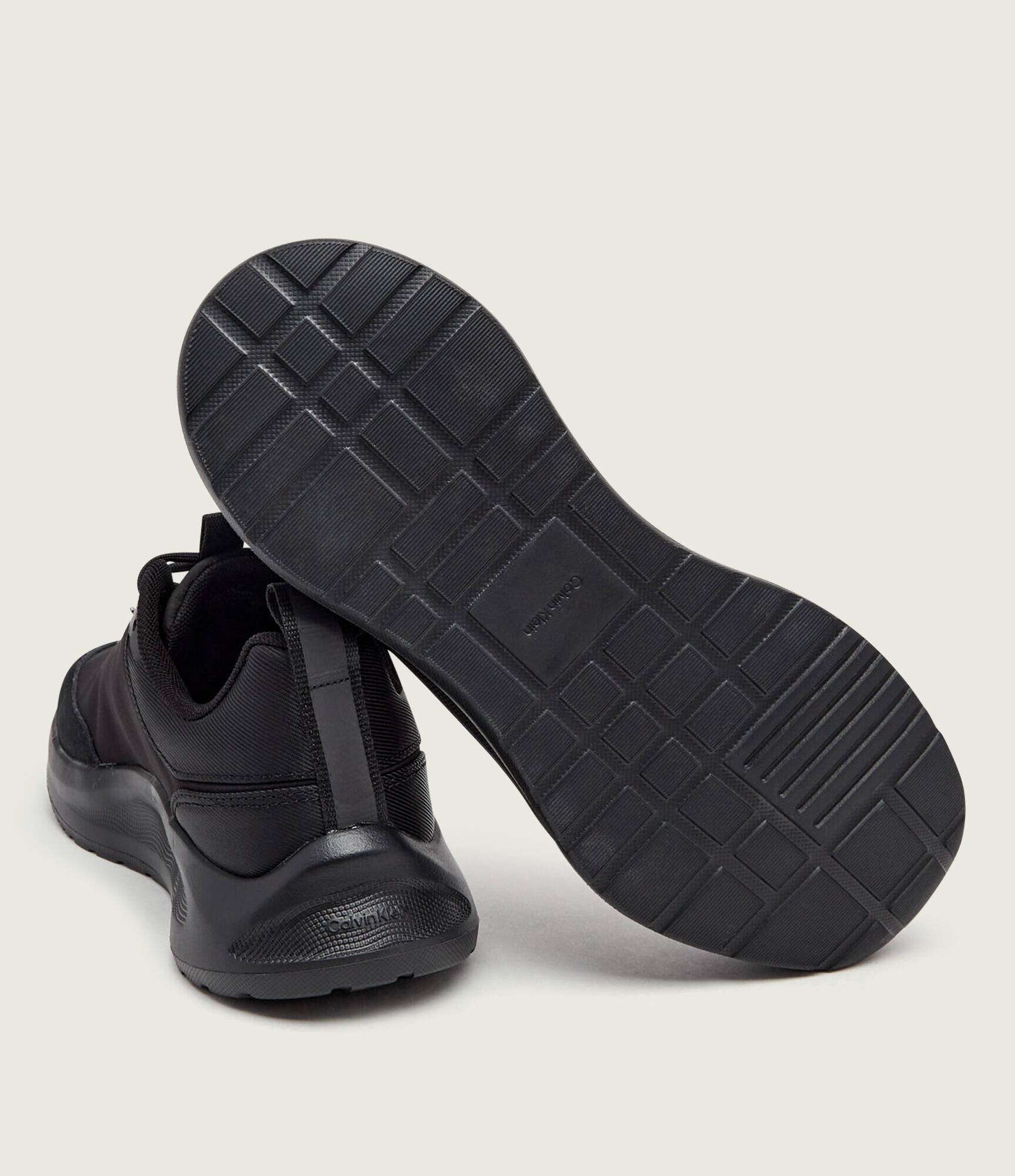 Calvin Klein Sneakers RUNN ESS LACEUP NY-SU | piele întoarsă