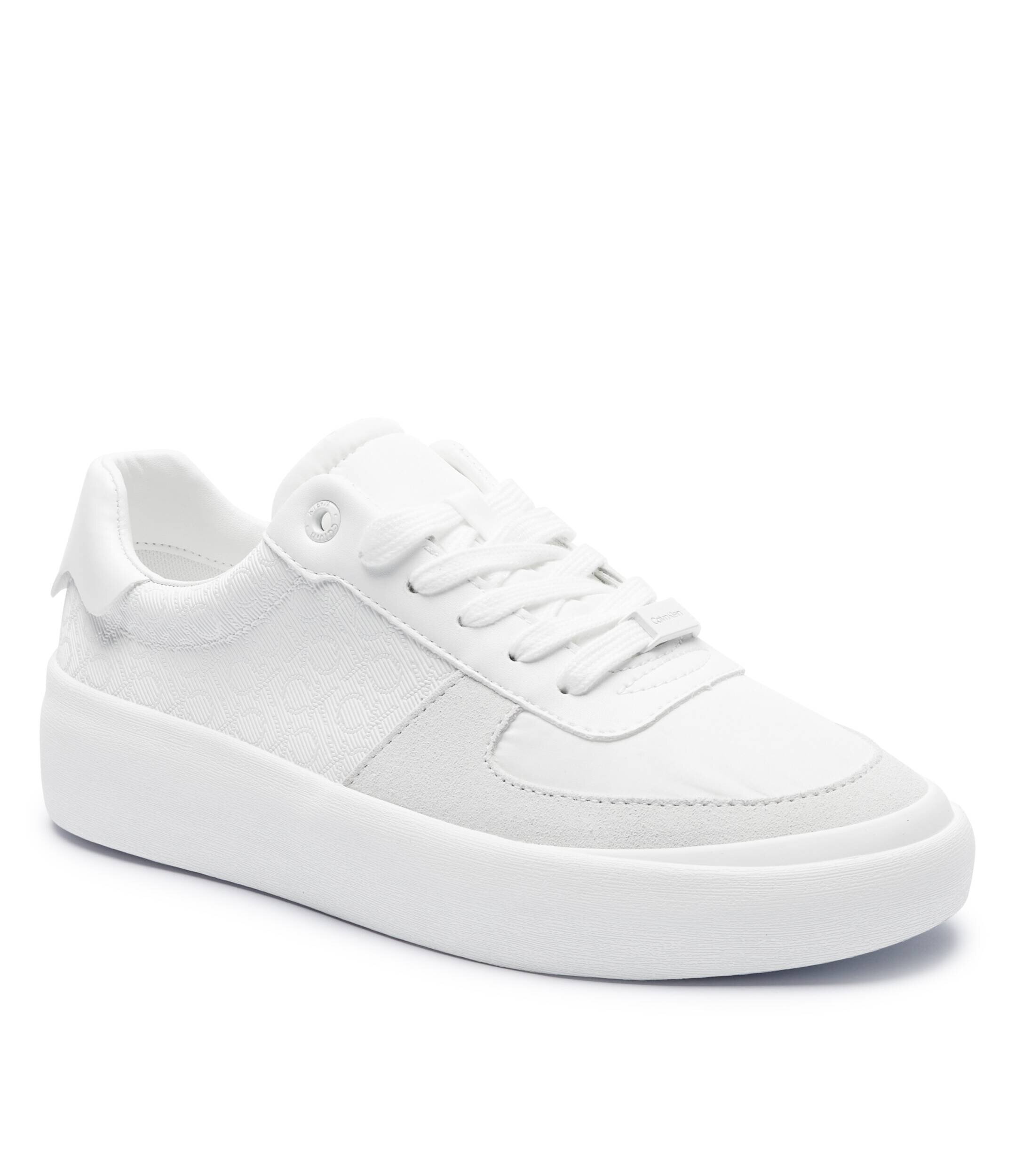 Calvin Klein Sneakers Vulc Lace Up cu adaos de piele