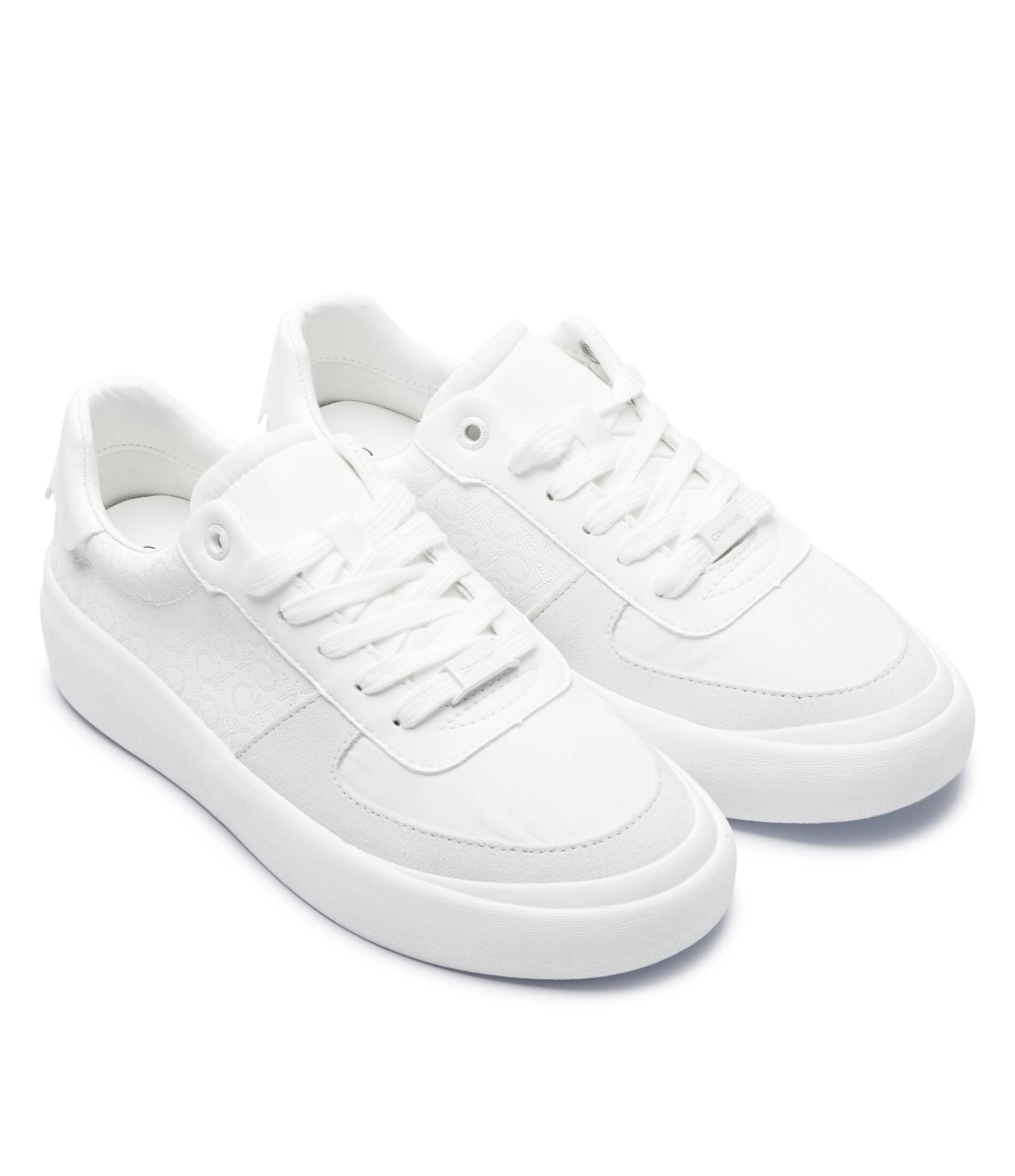 Calvin Klein Sneakers Vulc Lace Up cu adaos de piele