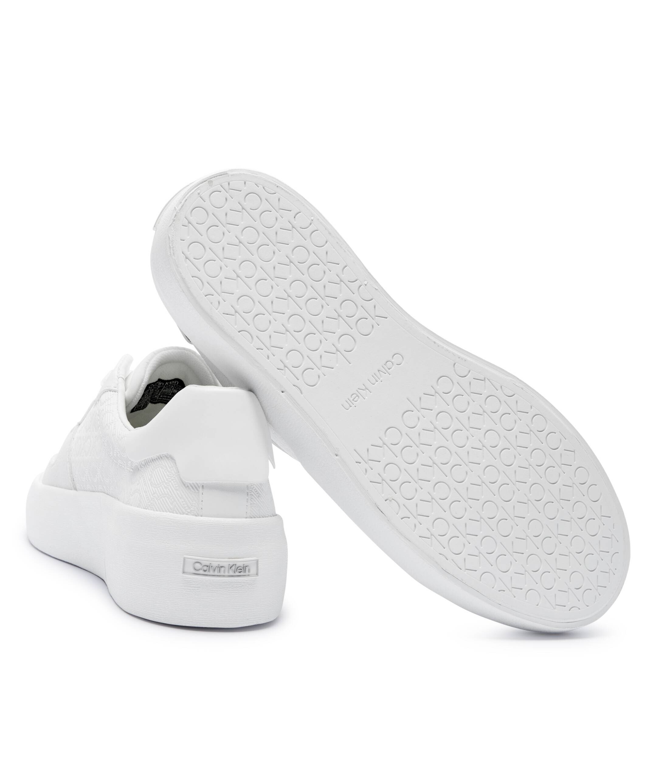 Calvin Klein Sneakers Vulc Lace Up cu adaos de piele