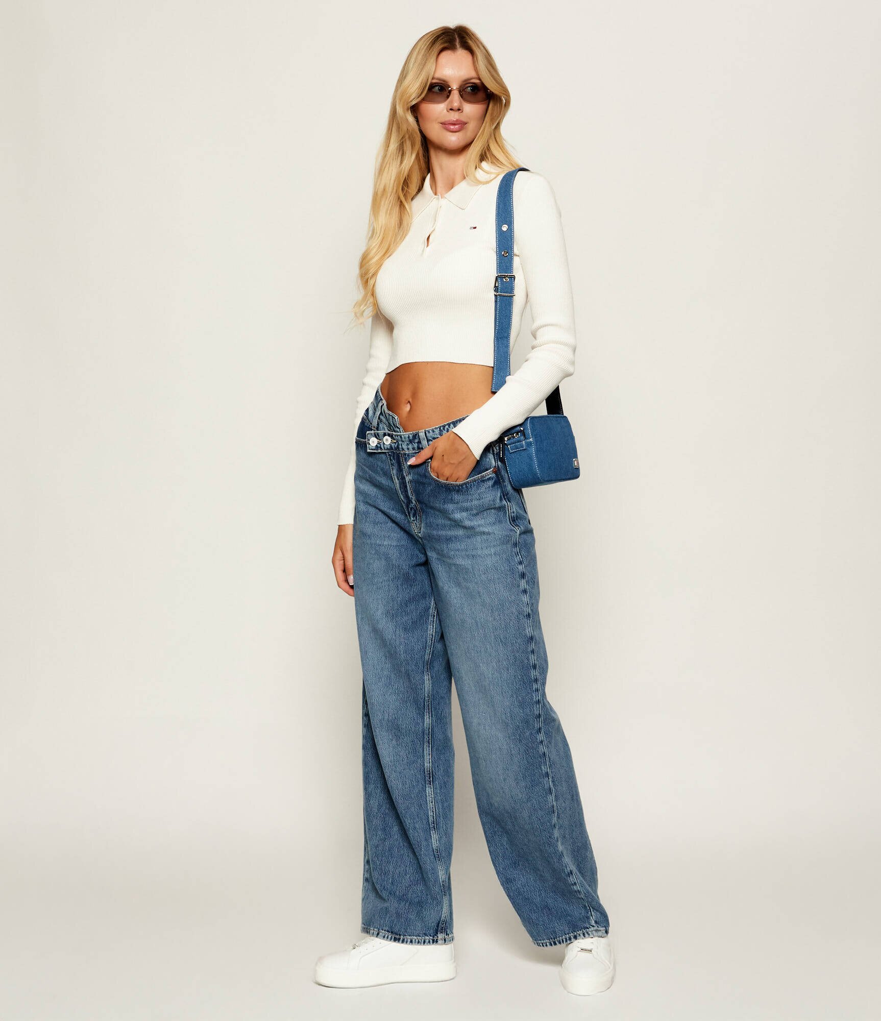 Calvin Klein Teniși din piele Basket