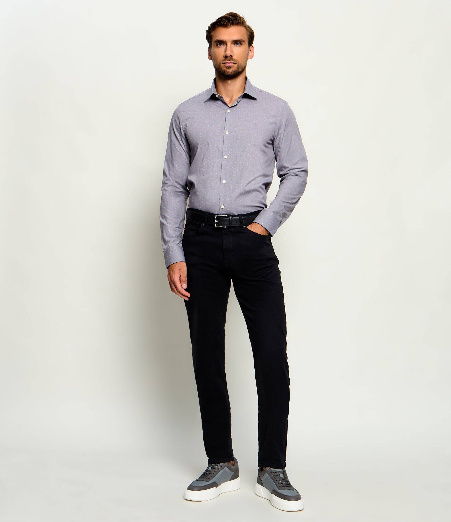 Calvin Klein Teniși din piele Chunky
