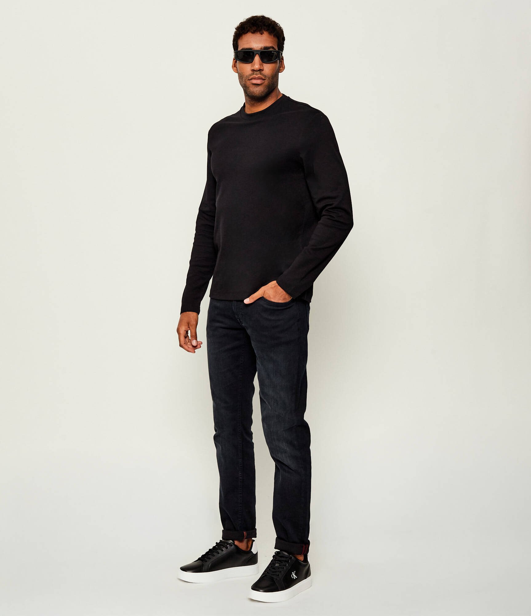 Calvin Klein Teniși din piele Classic