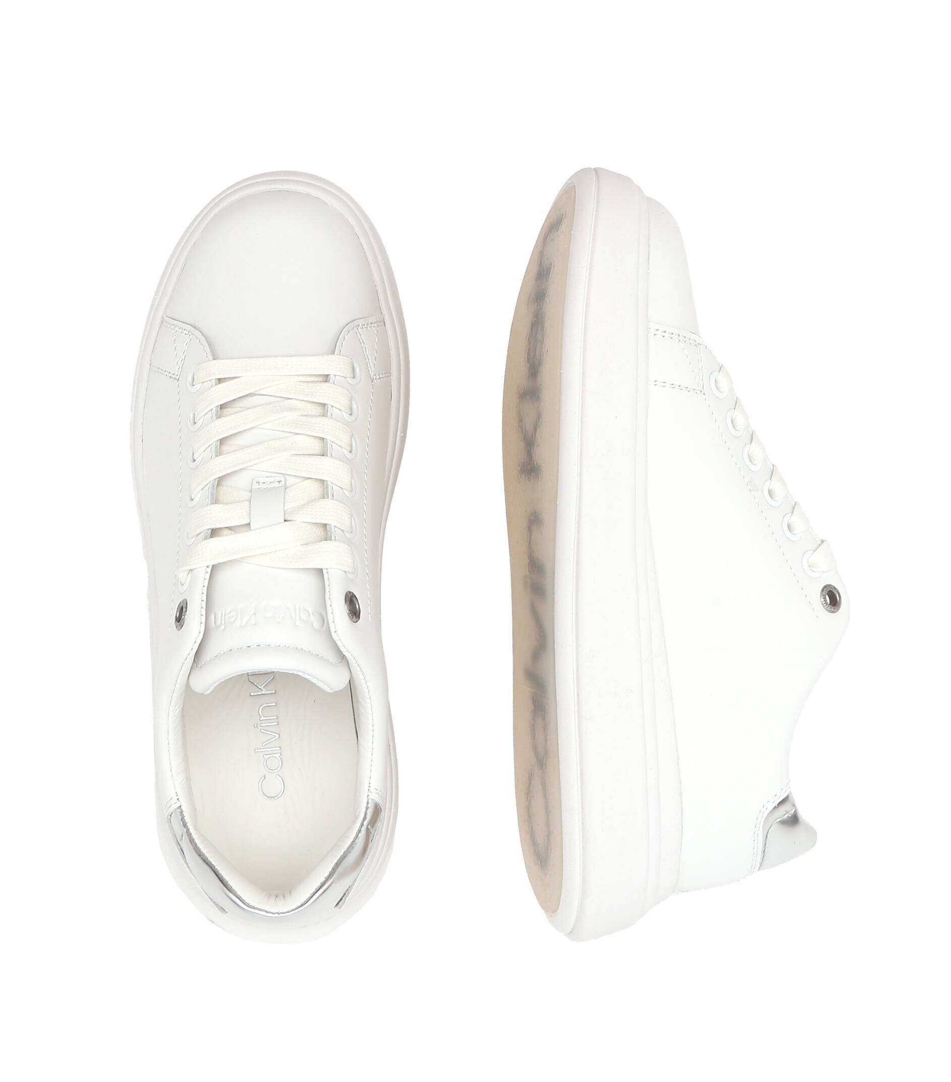 Calvin Klein Teniși din piele Cupsole