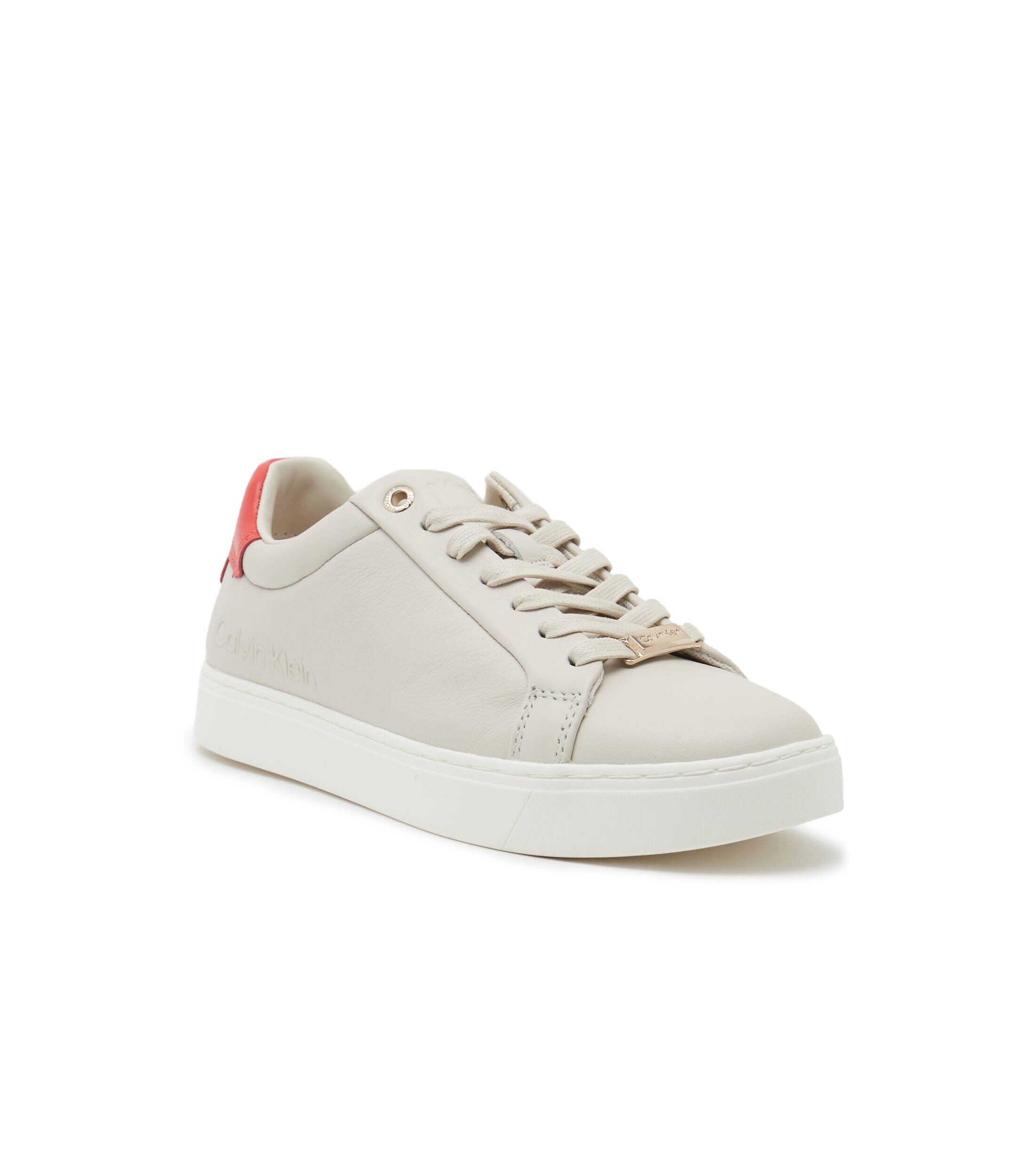 Calvin Klein Teniși din piele Cupsole