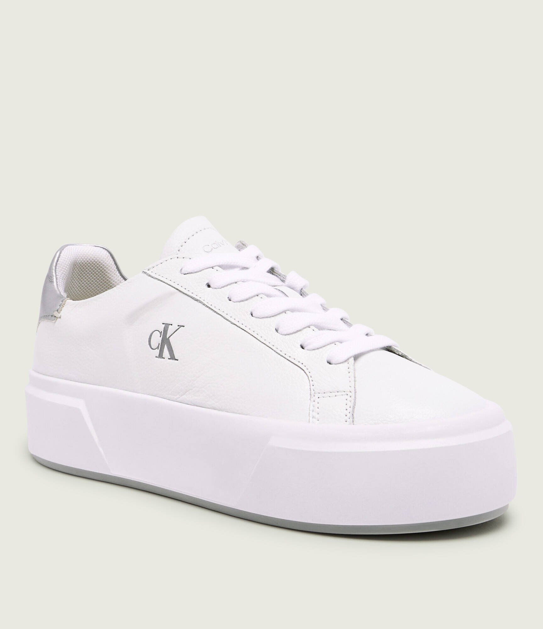Calvin Klein Teniși din piele FLATFORM