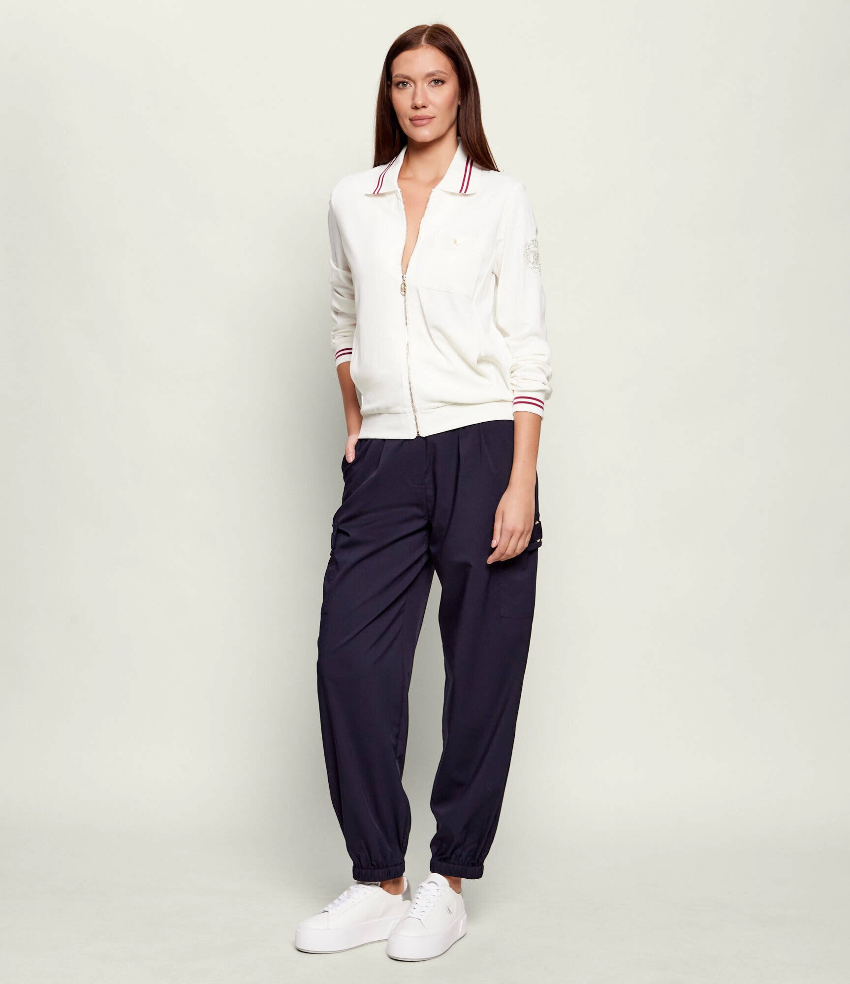 Calvin Klein Teniși din piele FLATFORM