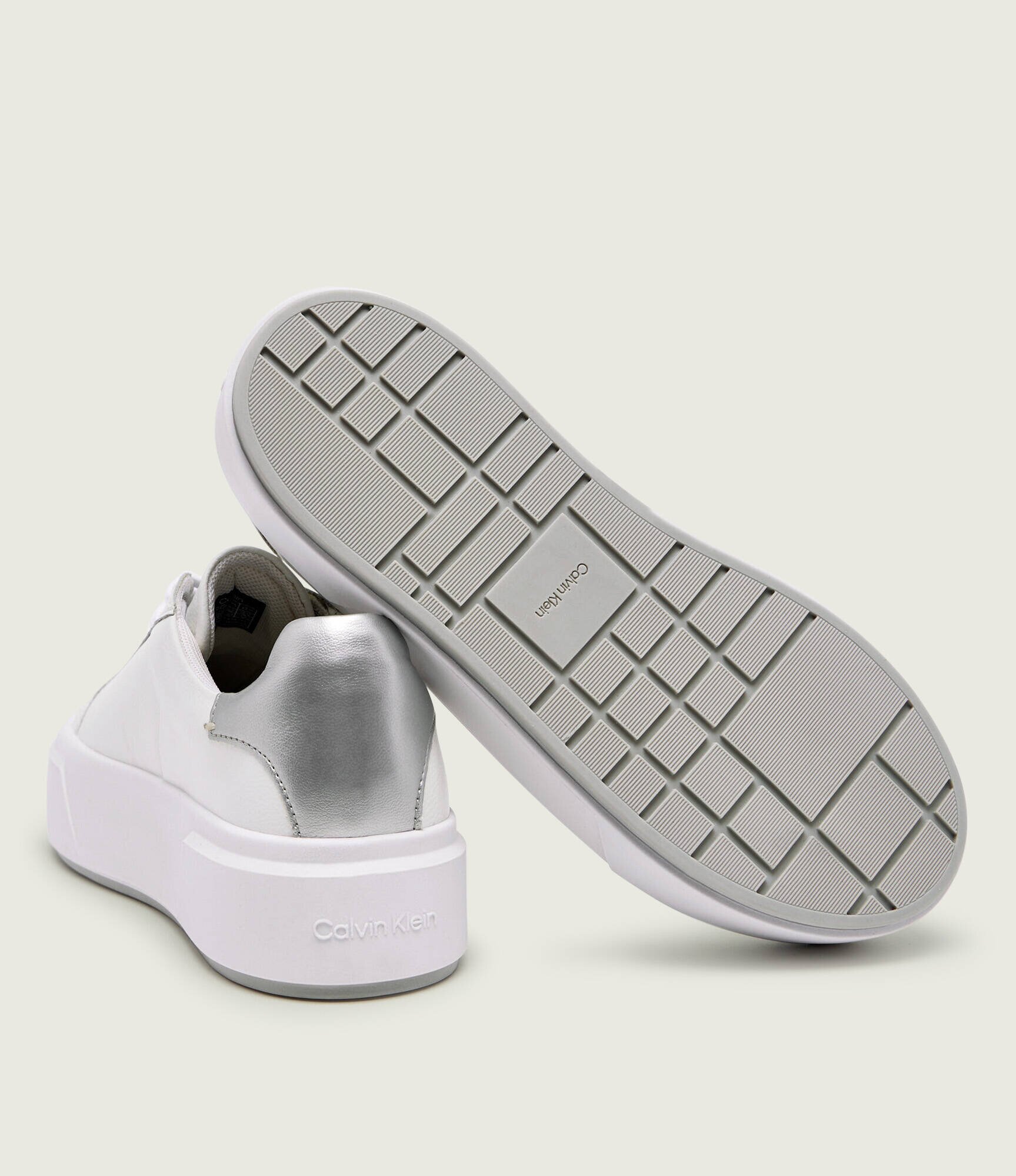 Calvin Klein Teniși din piele FLATFORM