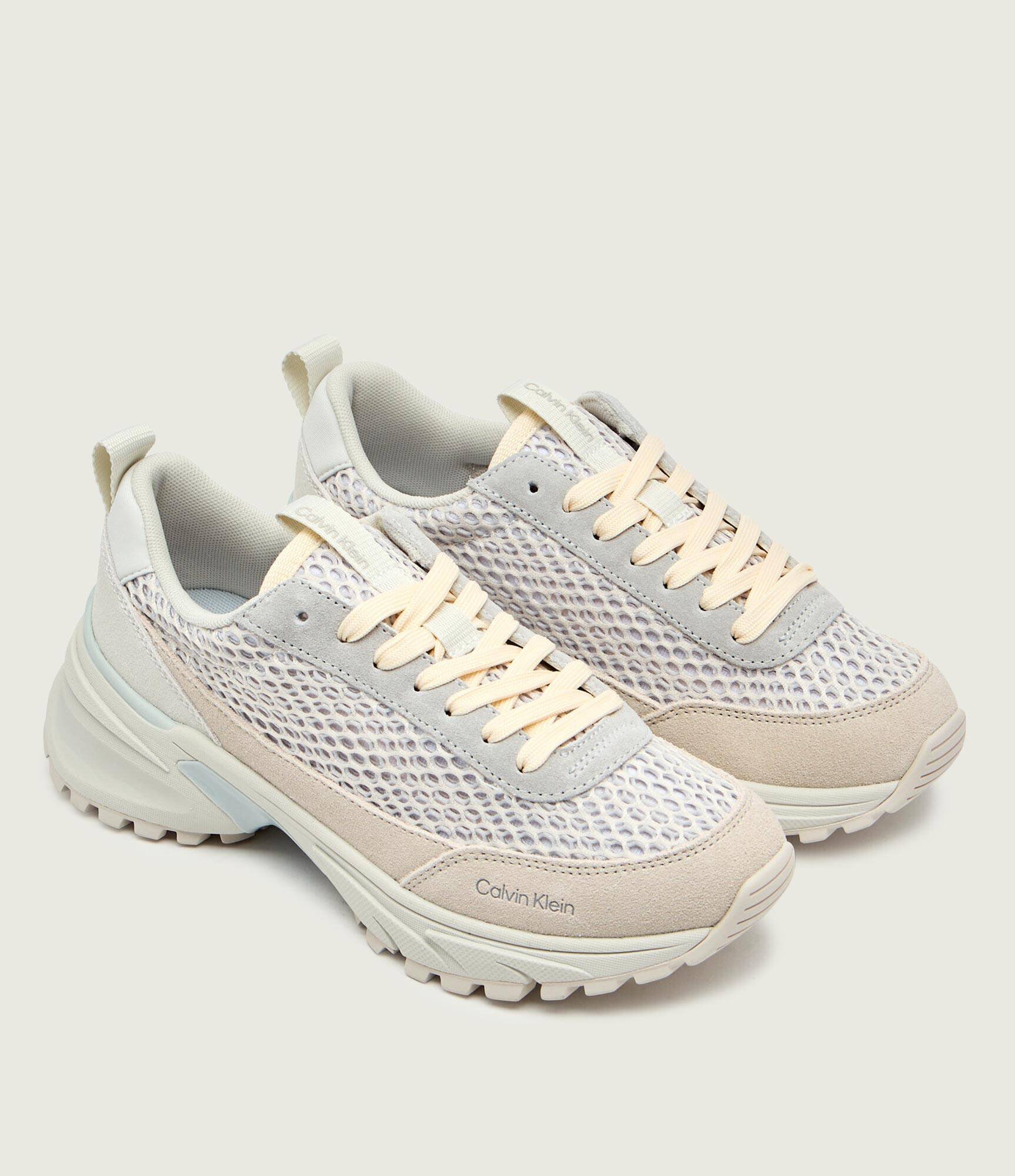Calvin Klein Teniși din piele HIKE RUNNER LACE UP TECHMIX