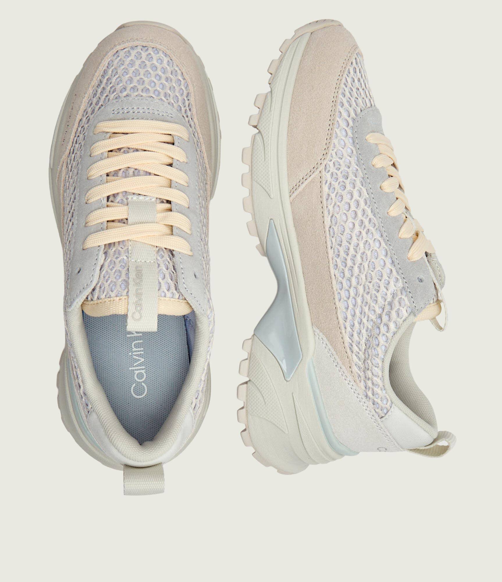 Calvin Klein Teniși din piele HIKE RUNNER LACE UP TECHMIX