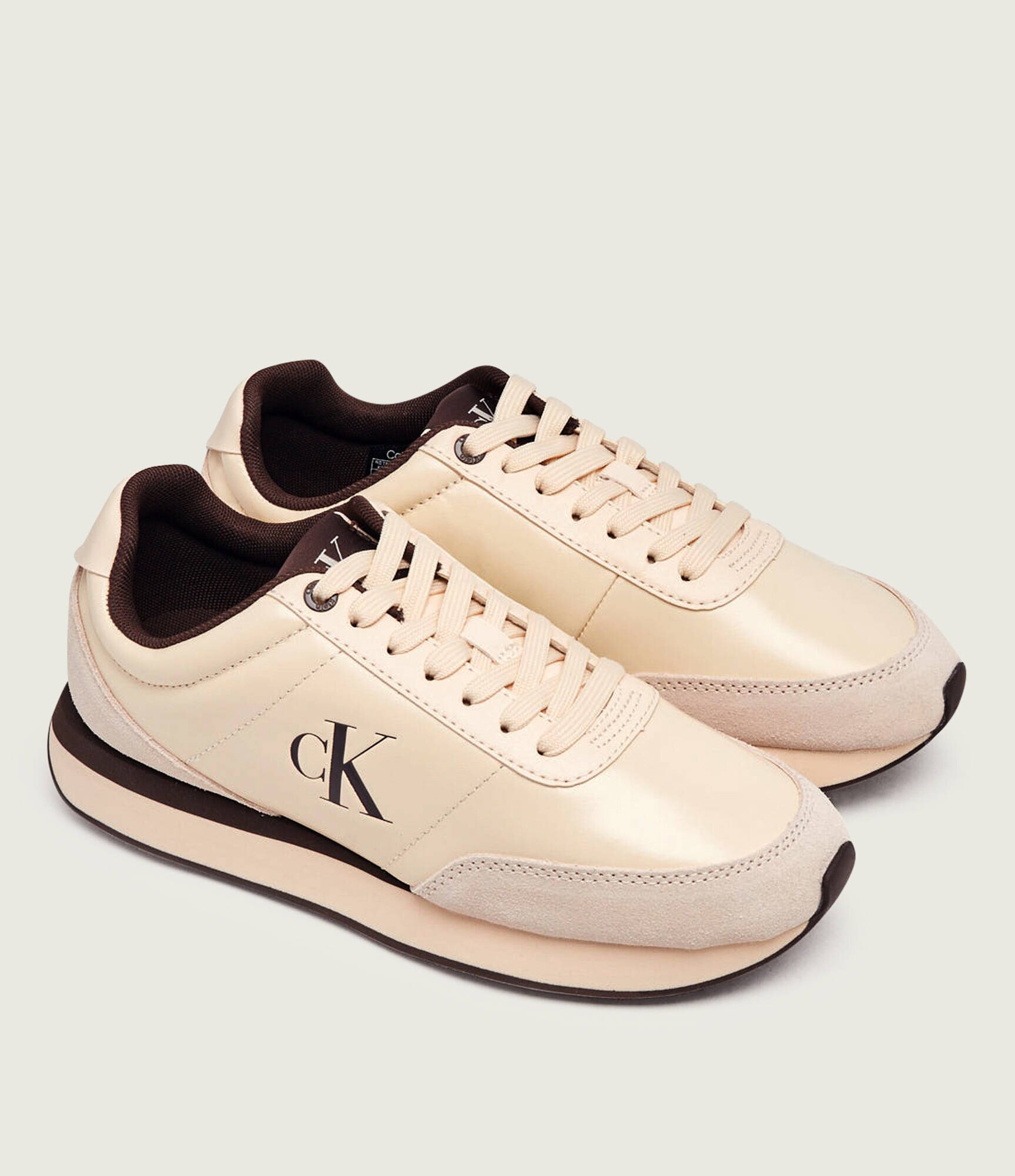 Calvin Klein Teniși din piele | piele întoarsă