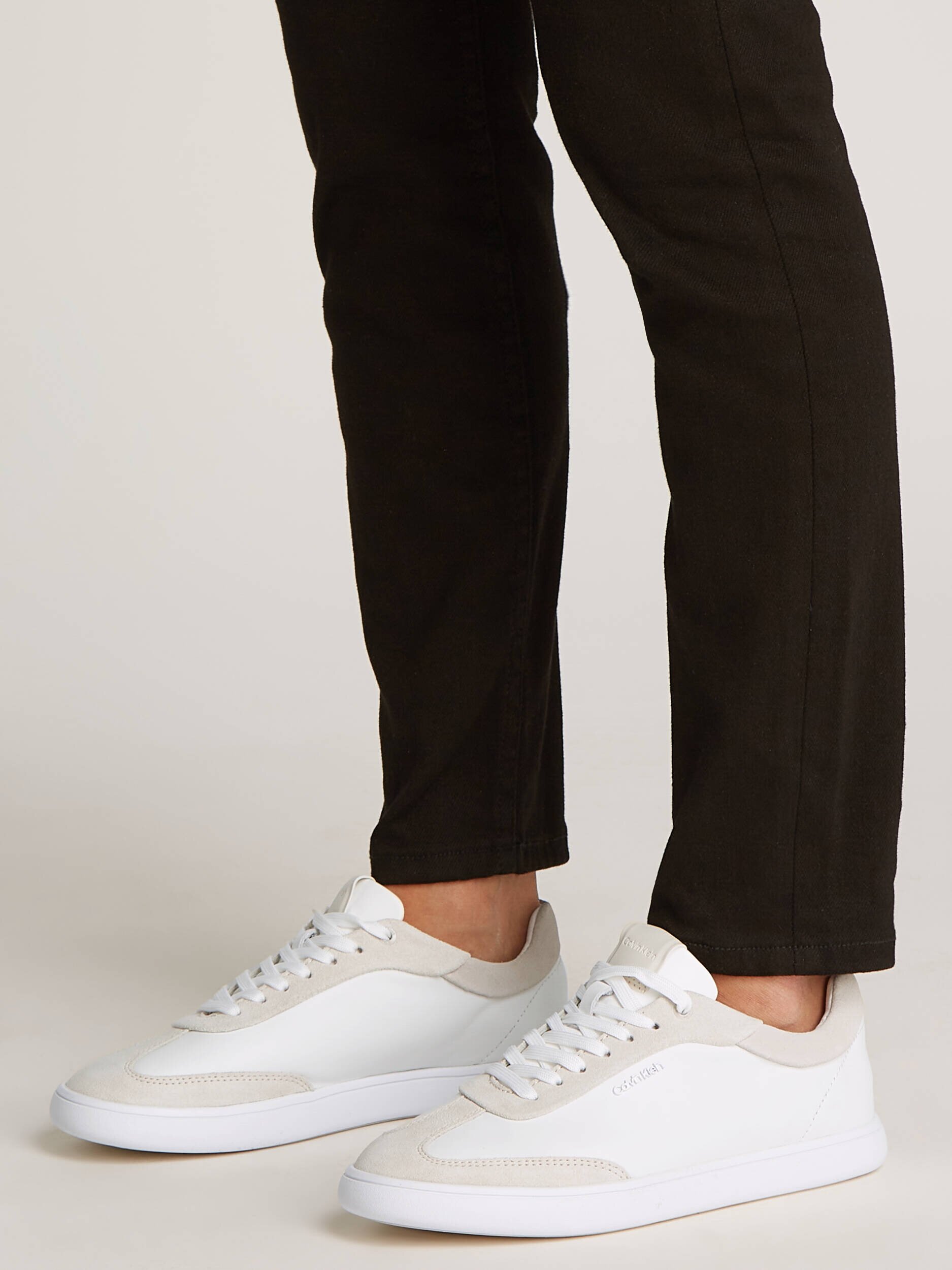 Calvin Klein Teniși din piele | piele întoarsă