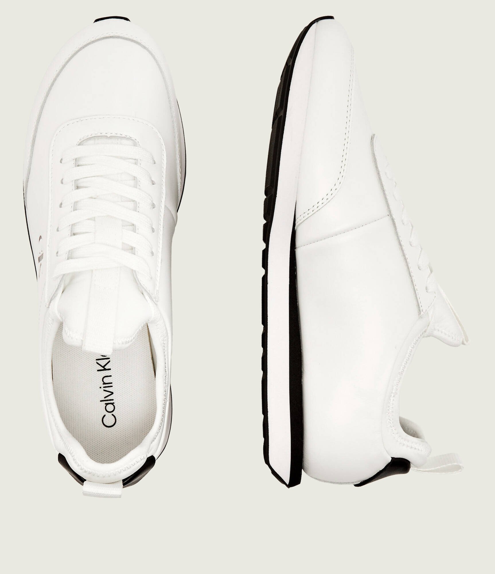 Calvin Klein Teniși din piele RETRO RUNNER