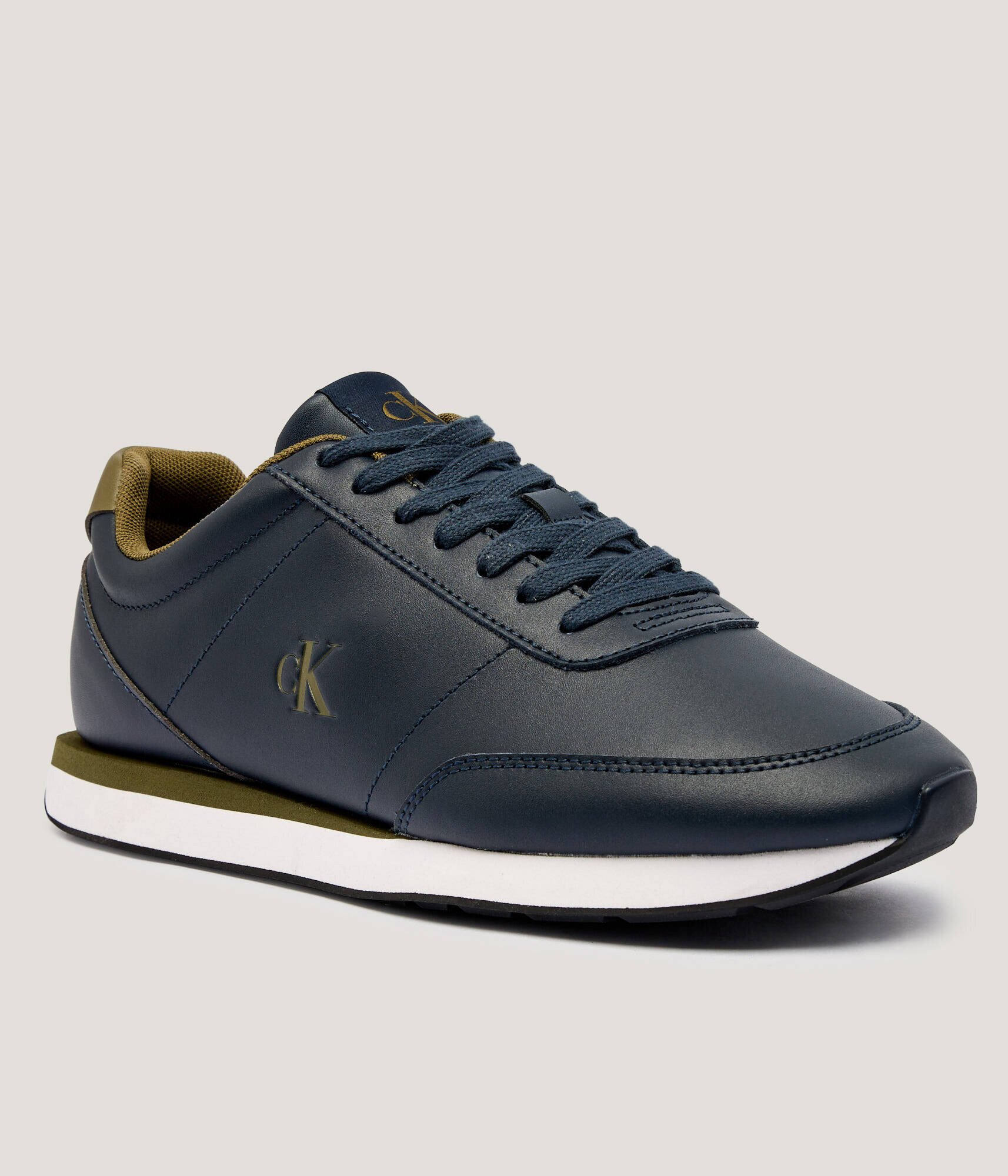 Calvin Klein Teniși din piele RETRO RUNNER