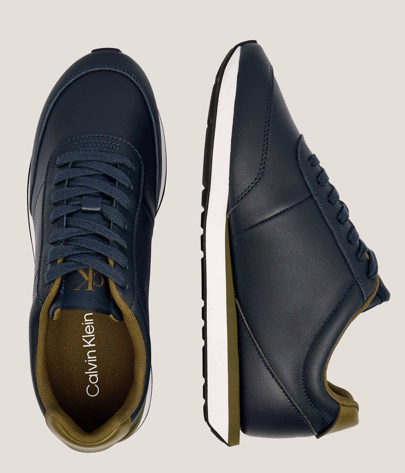 Calvin Klein Teniși din piele RETRO RUNNER