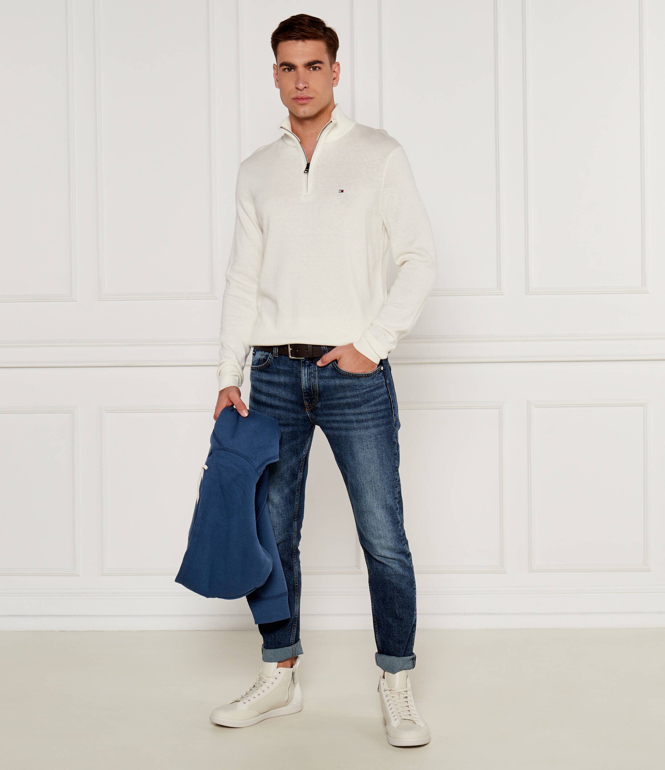 Calvin Klein Teniși | piele întoarsă