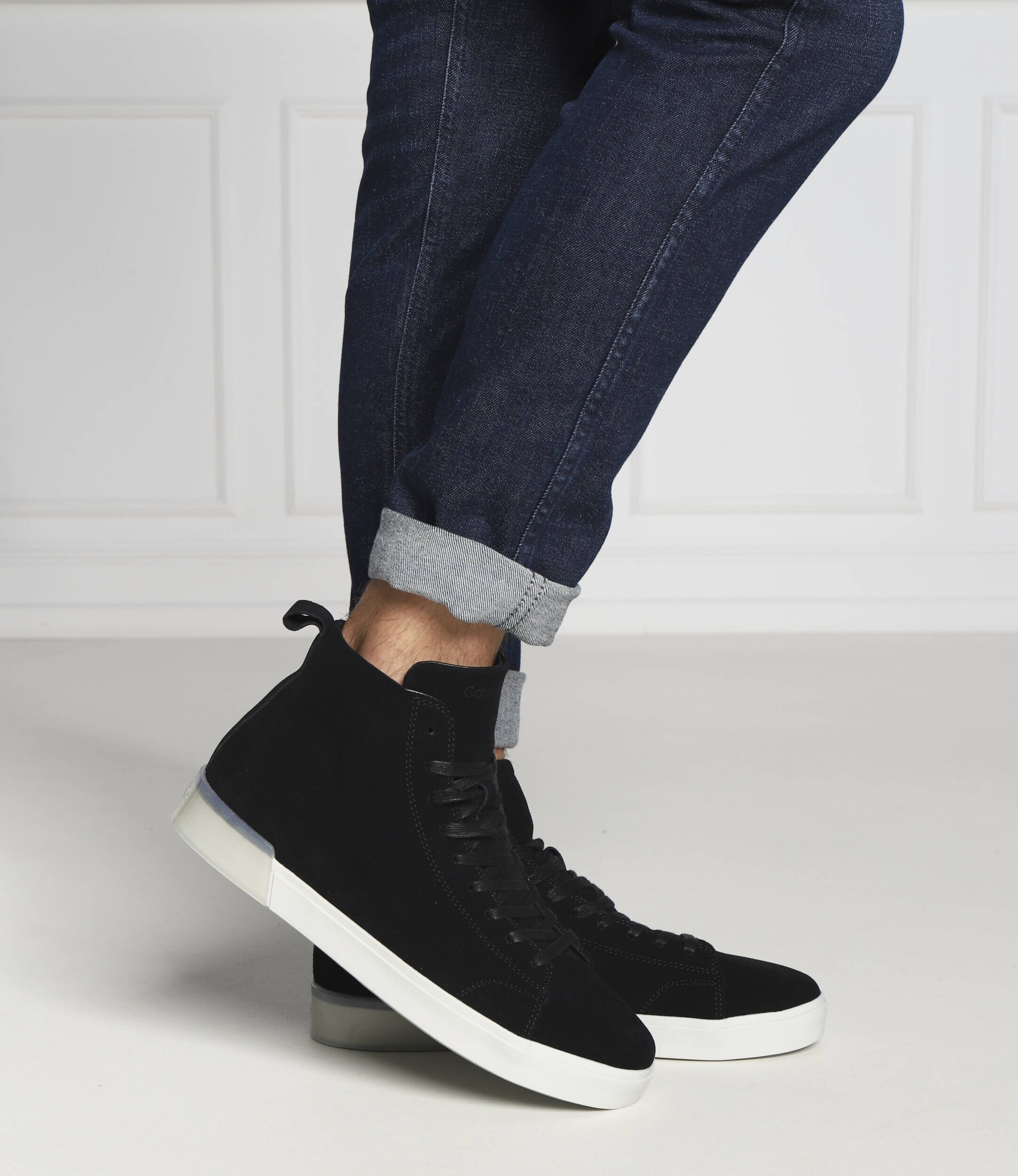 Calvin Klein Teniși | piele întoarsă