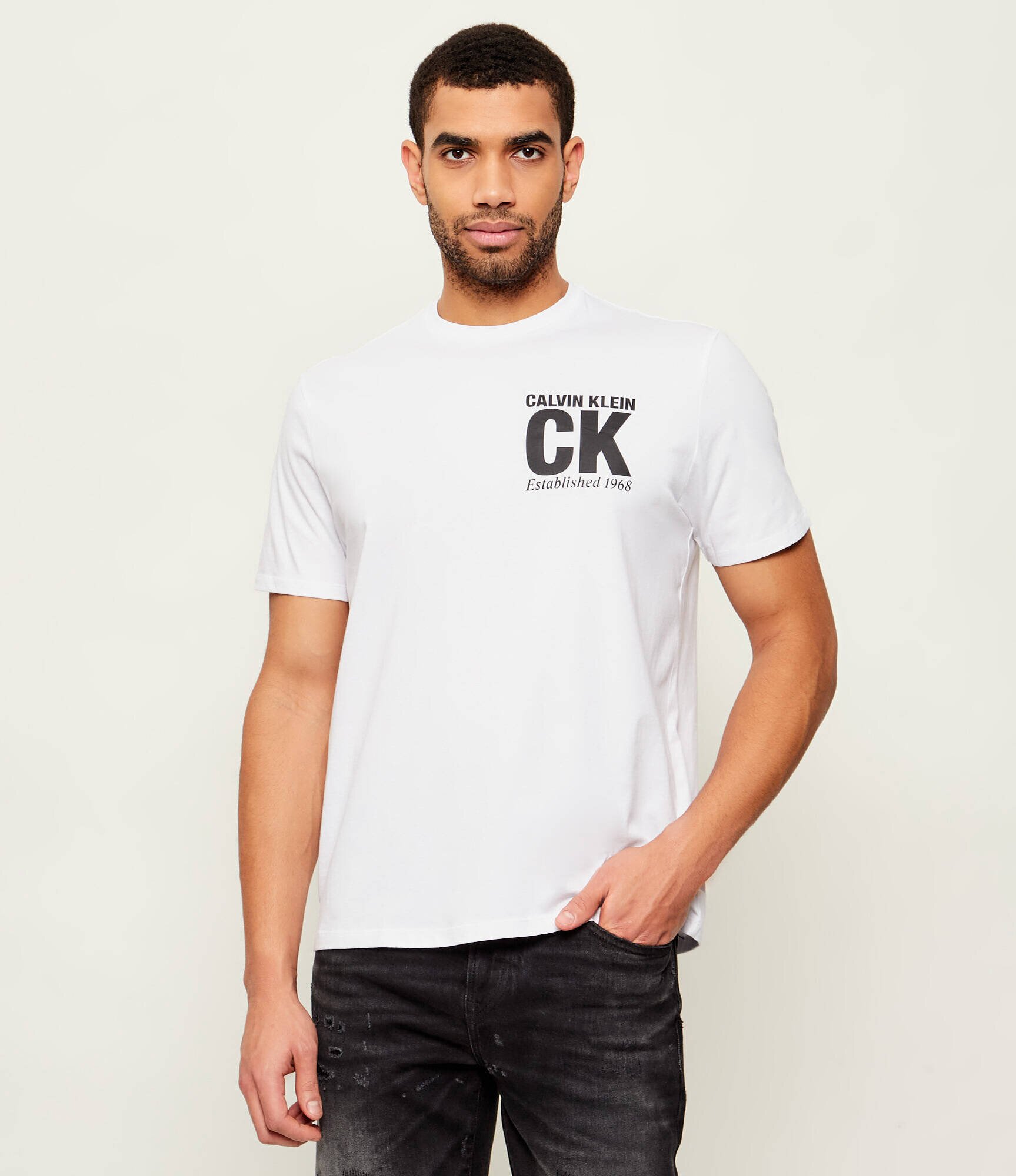 Calvin Klein Tricou CORNER GRAPHIC | regular fit