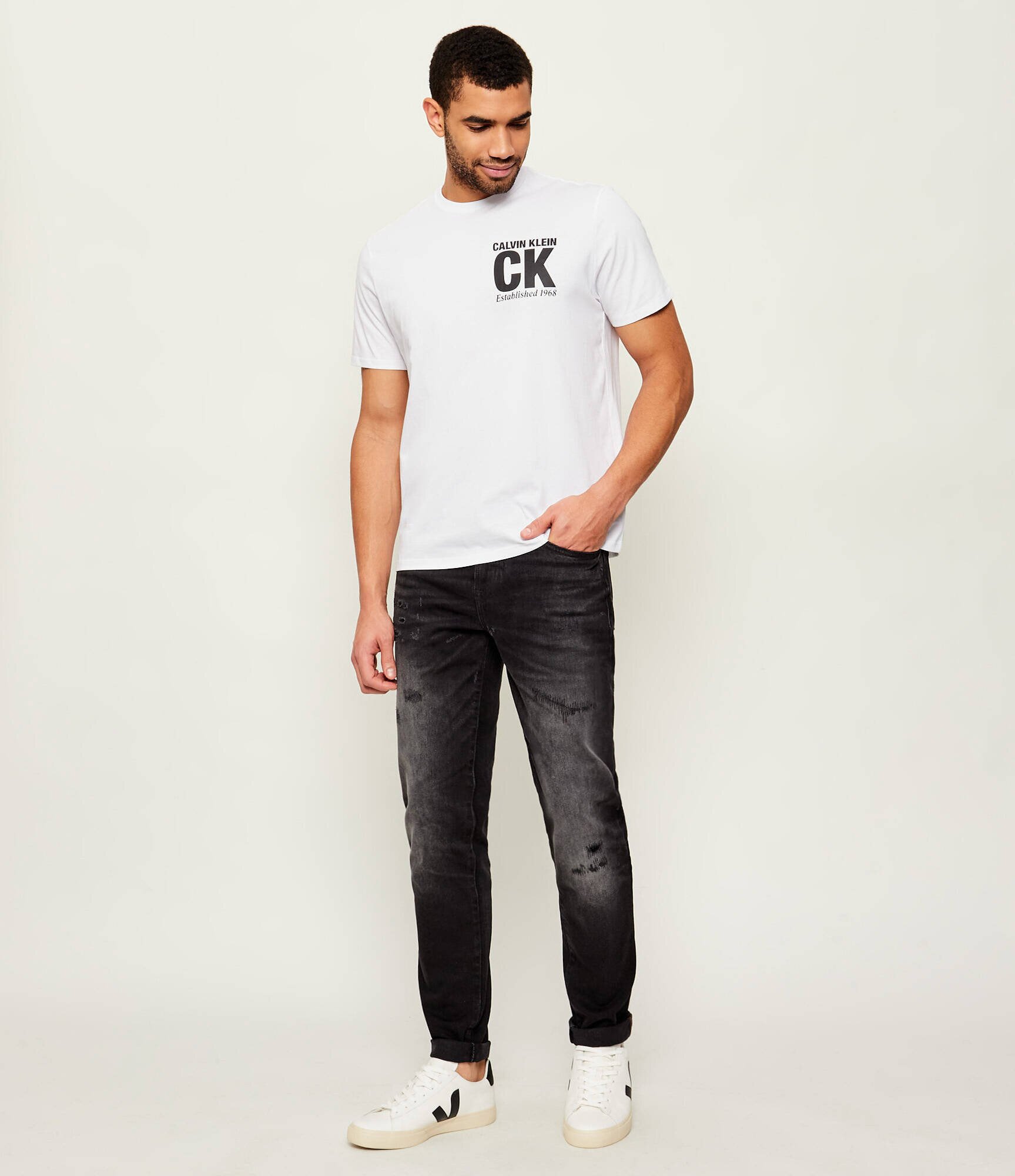 Calvin Klein Tricou CORNER GRAPHIC | regular fit