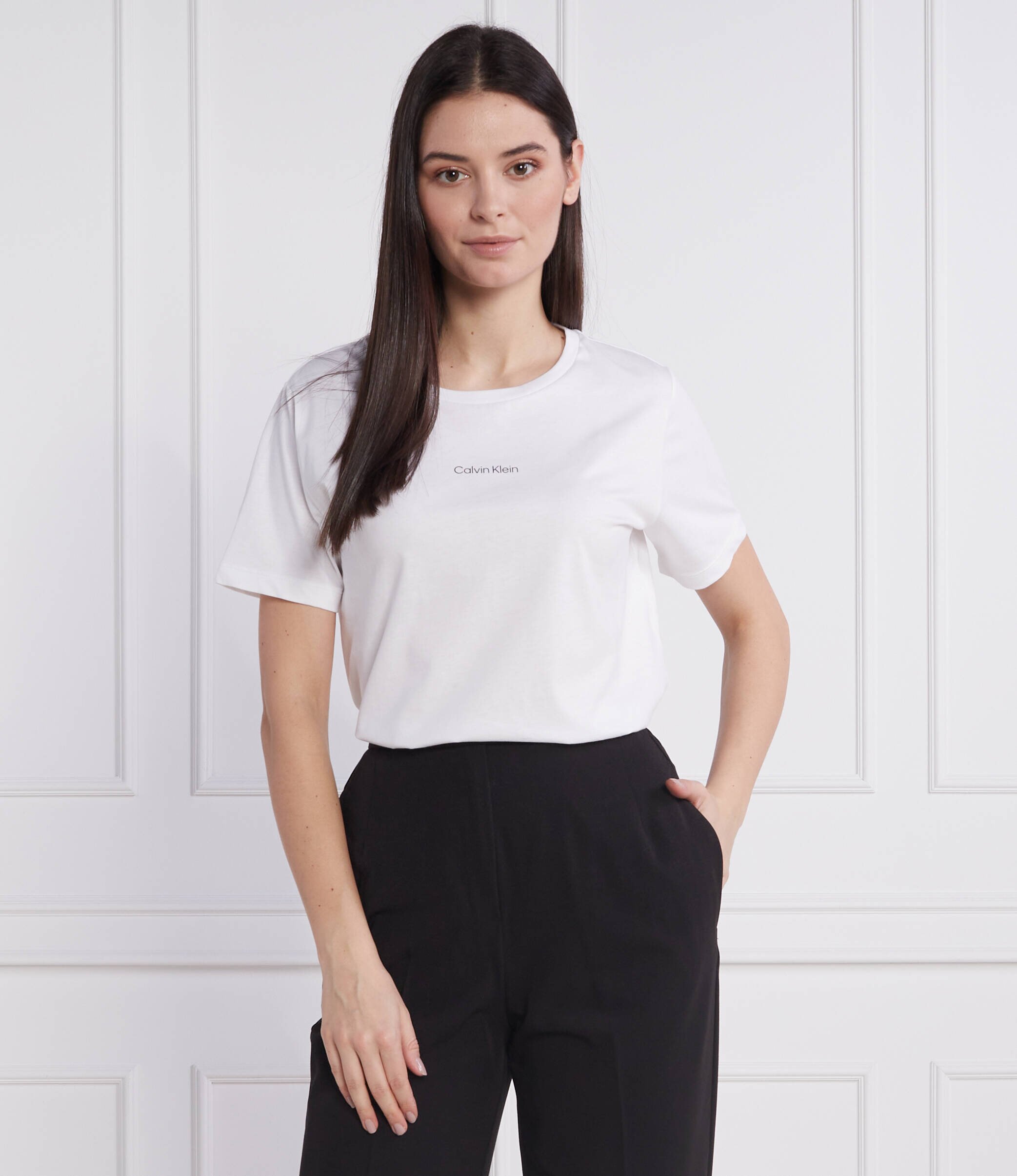 Calvin Klein Tricou MICRO LOGO | Regular Fit