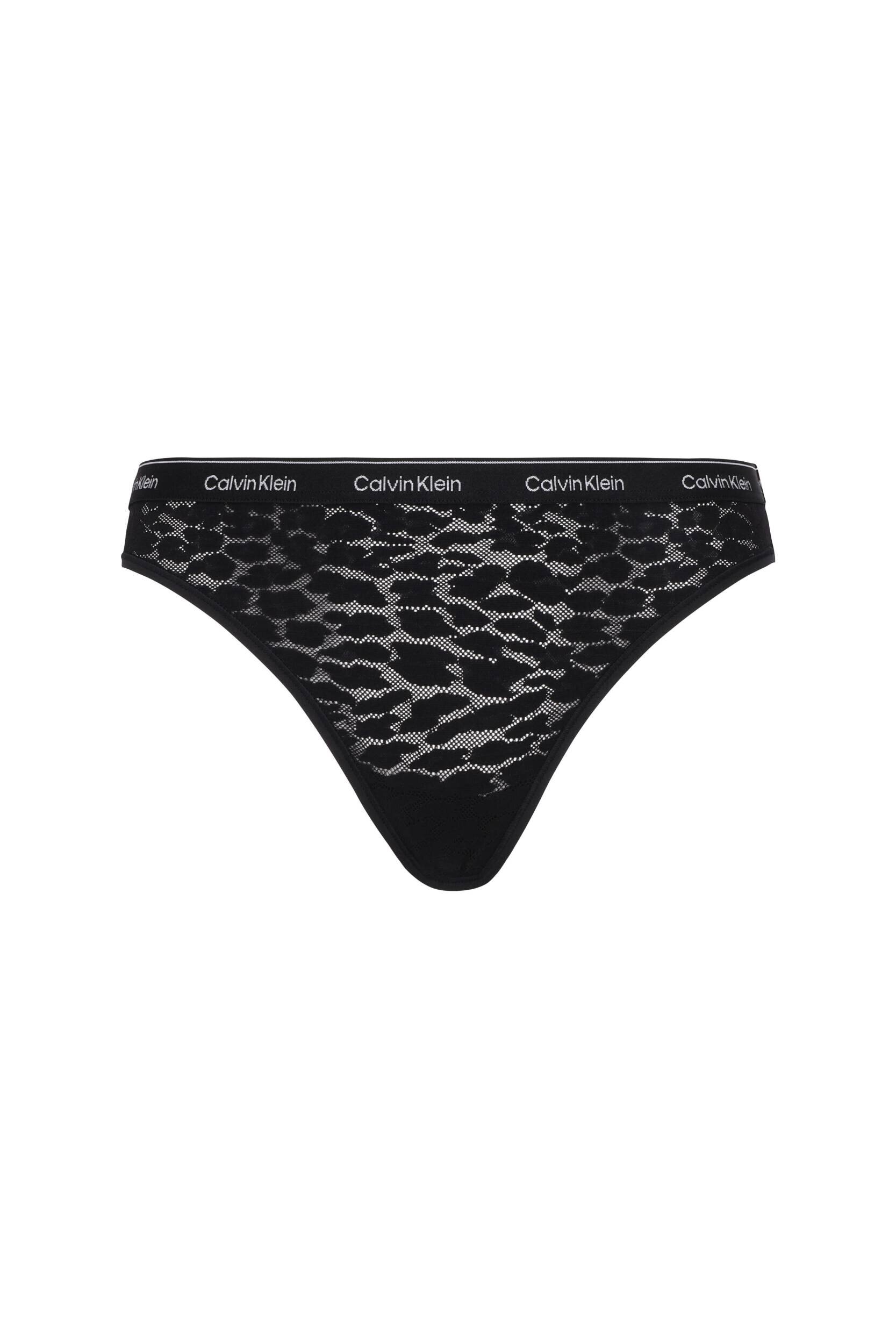 Calvin Klein Underwear De dantelă chiloți slipi 3-pack