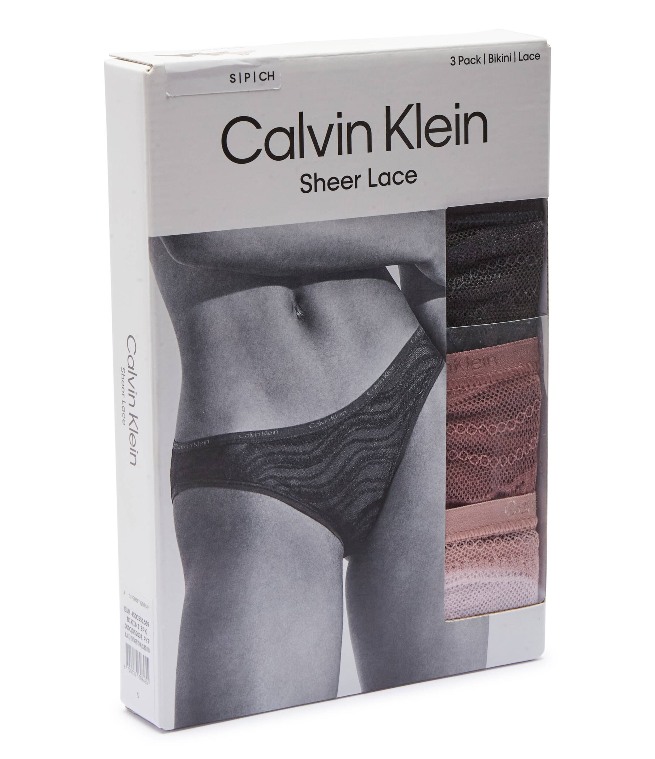 Calvin Klein Underwear De dantelă chiloți slipi 3-pack