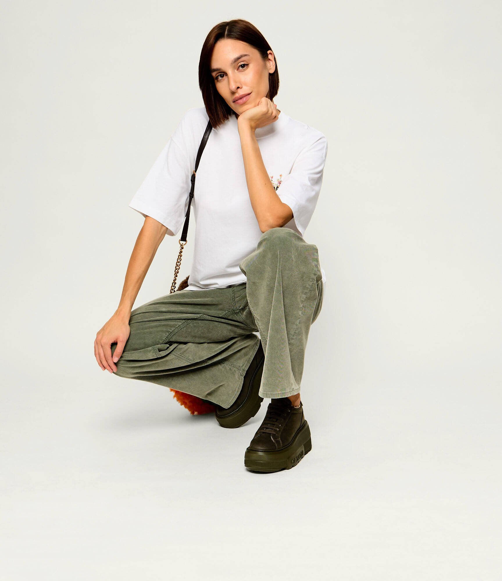 Casadei De piele căptușite sneakers Nexus | shearling cu adaos de lână