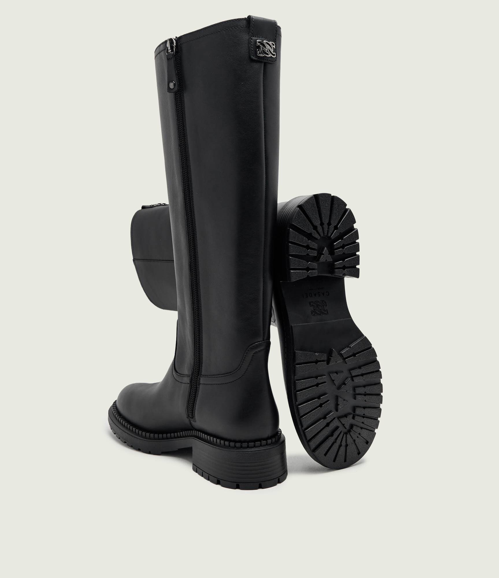 Casadei De piele cizme de echitație Concept Symphony