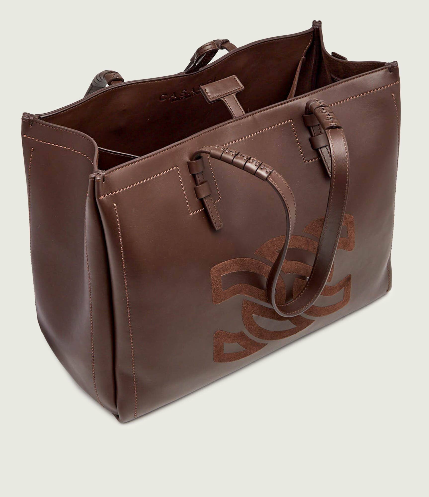 Casadei De piele geantă shopper San Babila