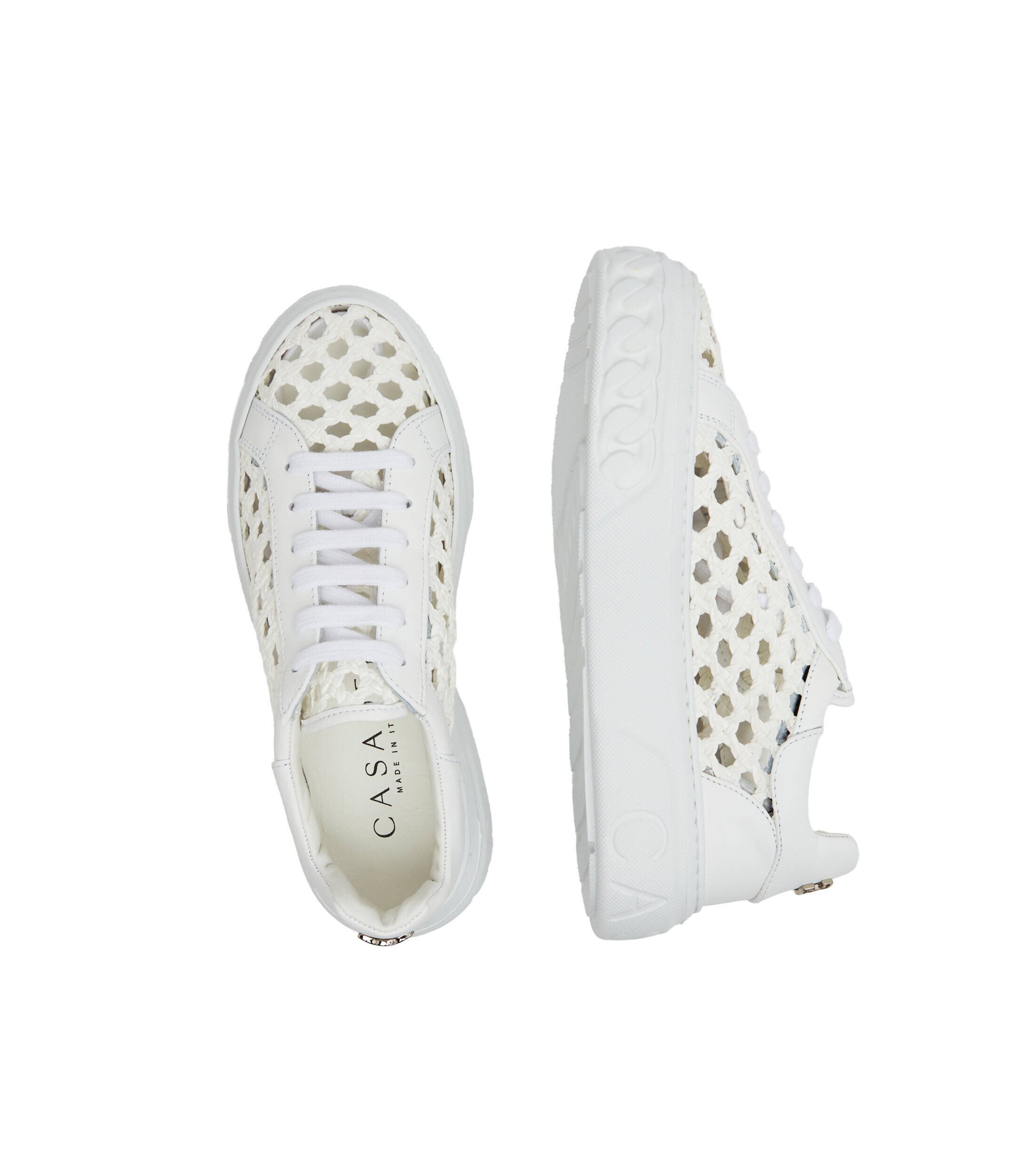 Casadei De piele sneakers Bianco