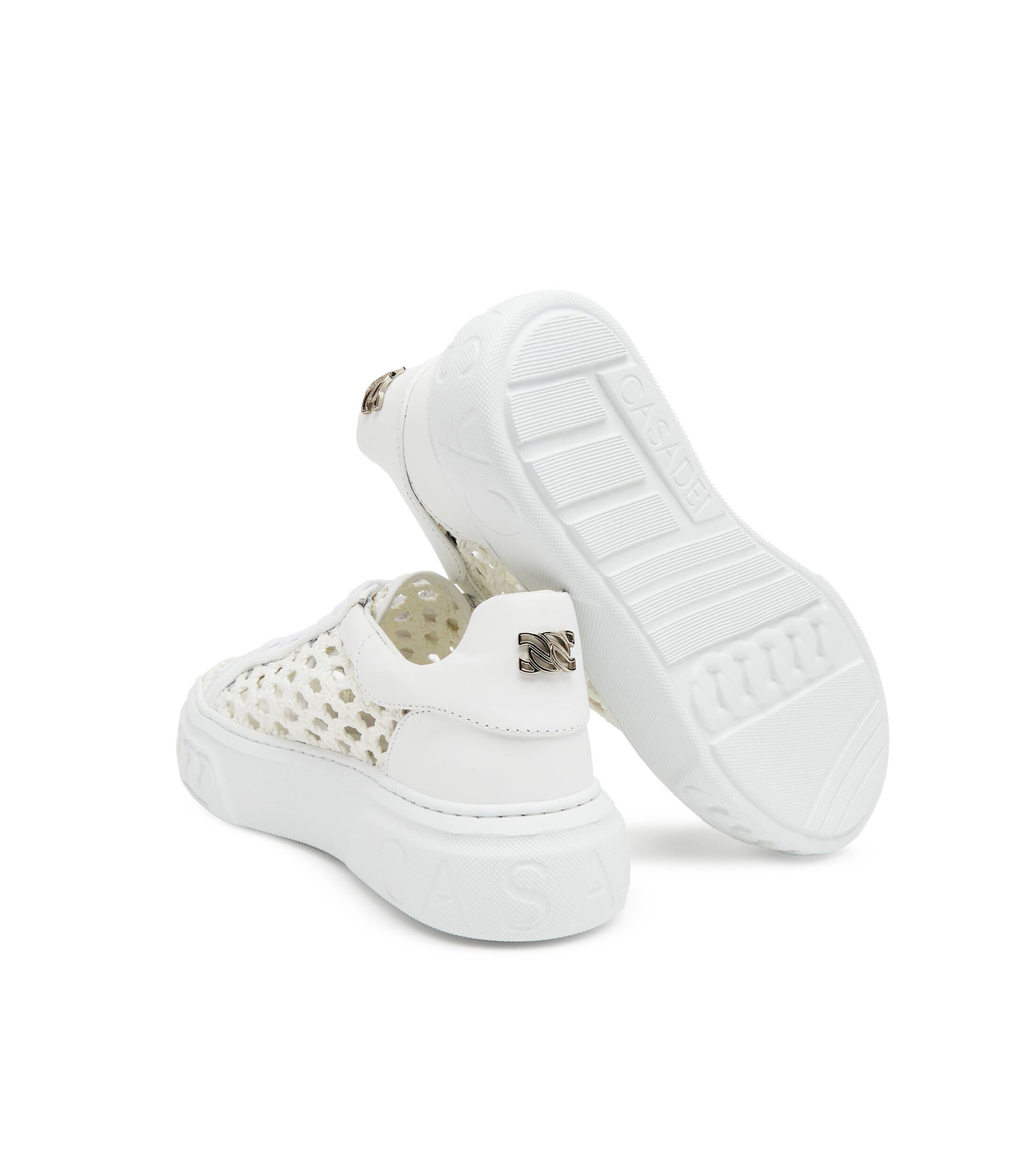 Casadei De piele sneakers Bianco