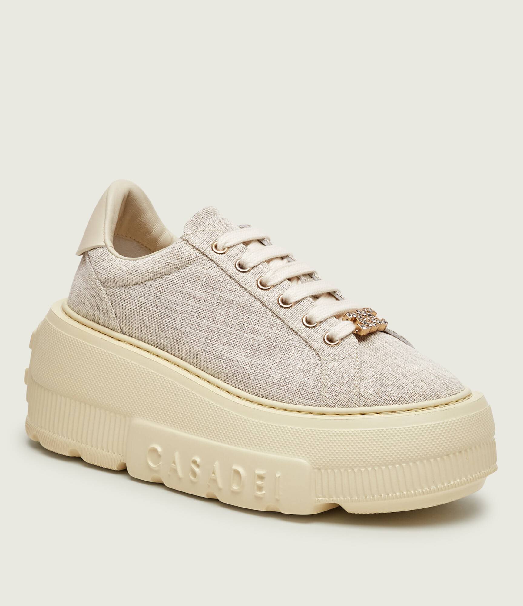 Casadei Sneakers Nexus Solar Eclipse cu adaos de piele