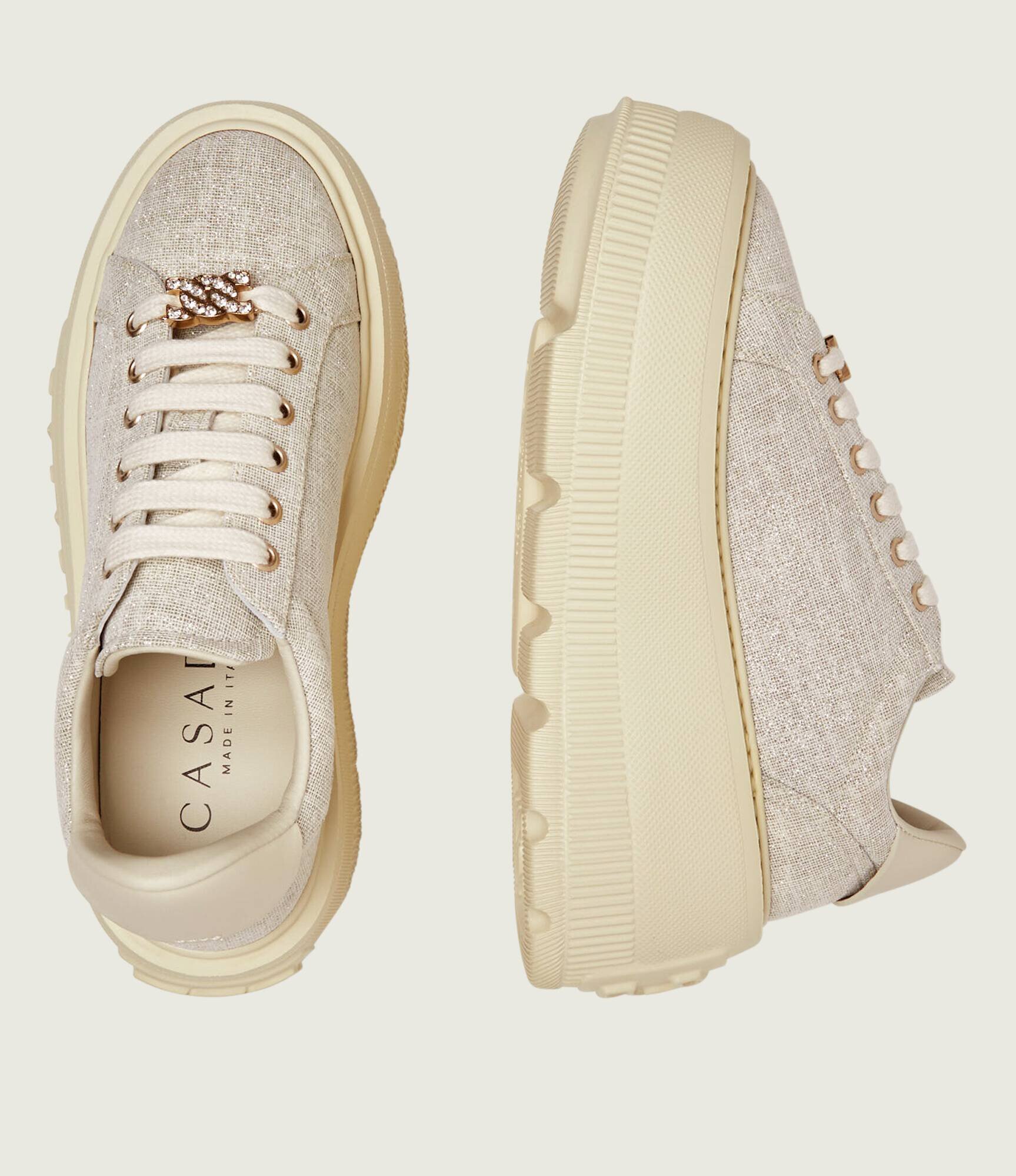 Casadei Sneakers Nexus Solar Eclipse cu adaos de piele