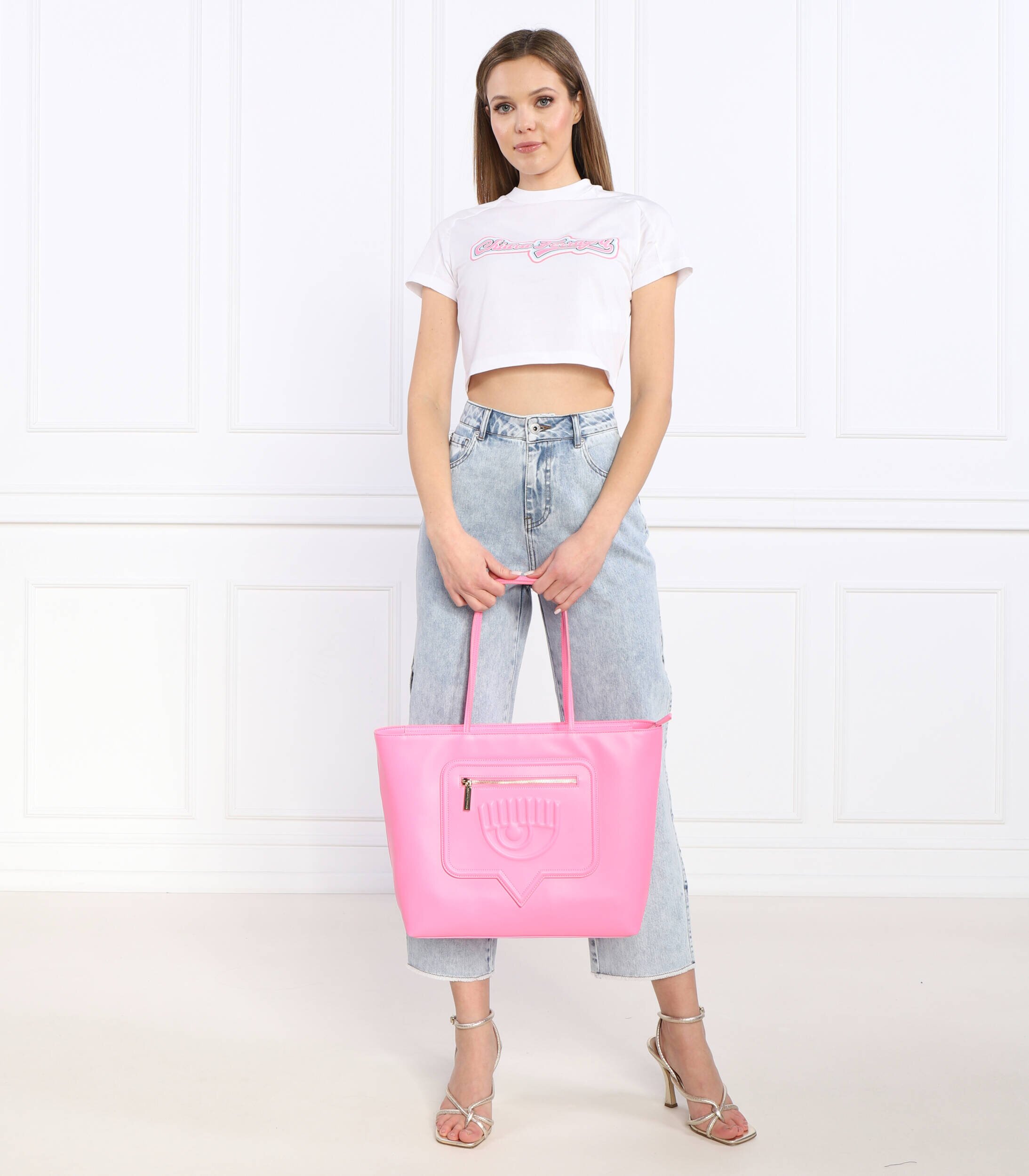 CHIARA FERRAGNI Tricou | Cropped Fit