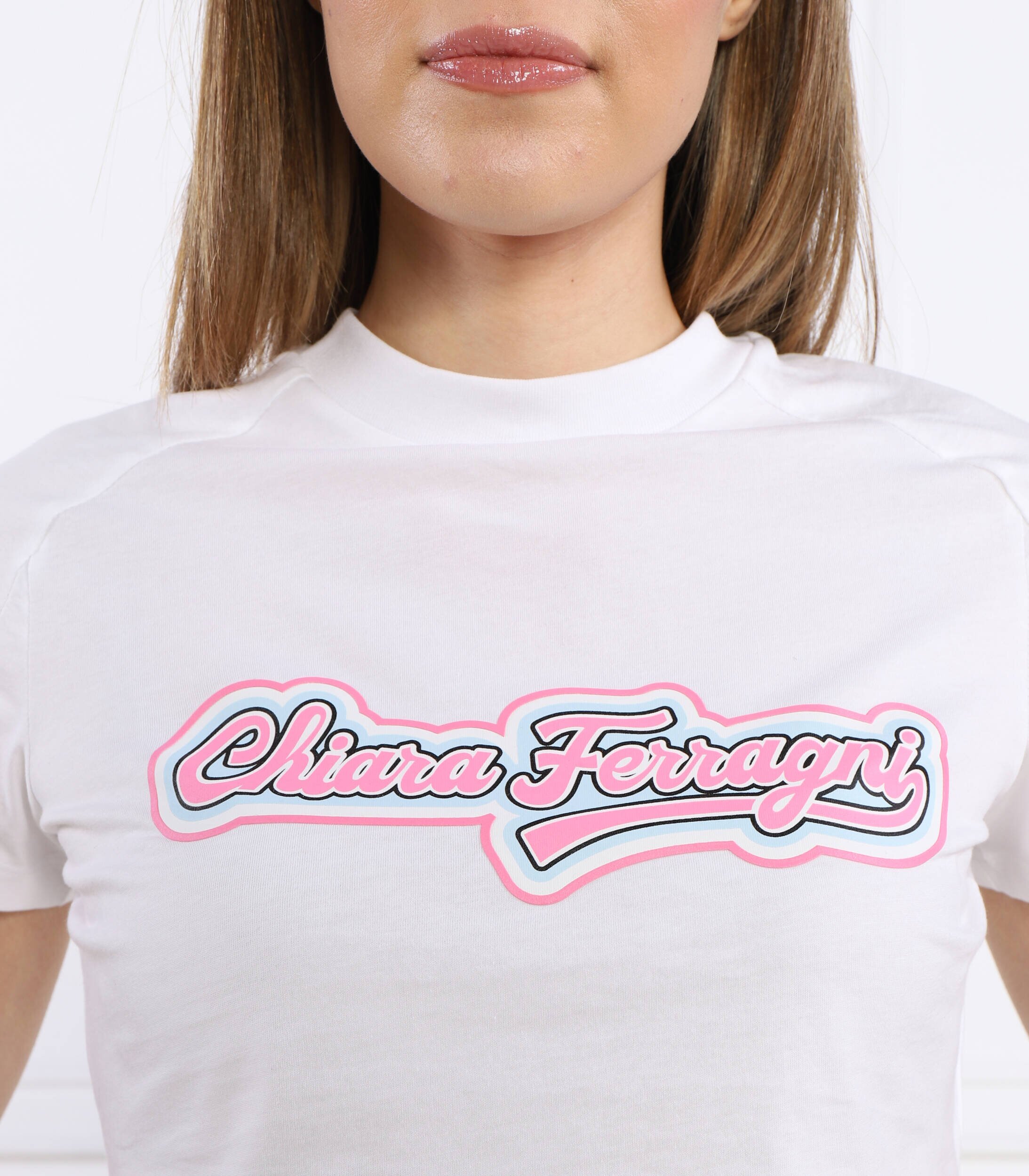 CHIARA FERRAGNI Tricou | Cropped Fit